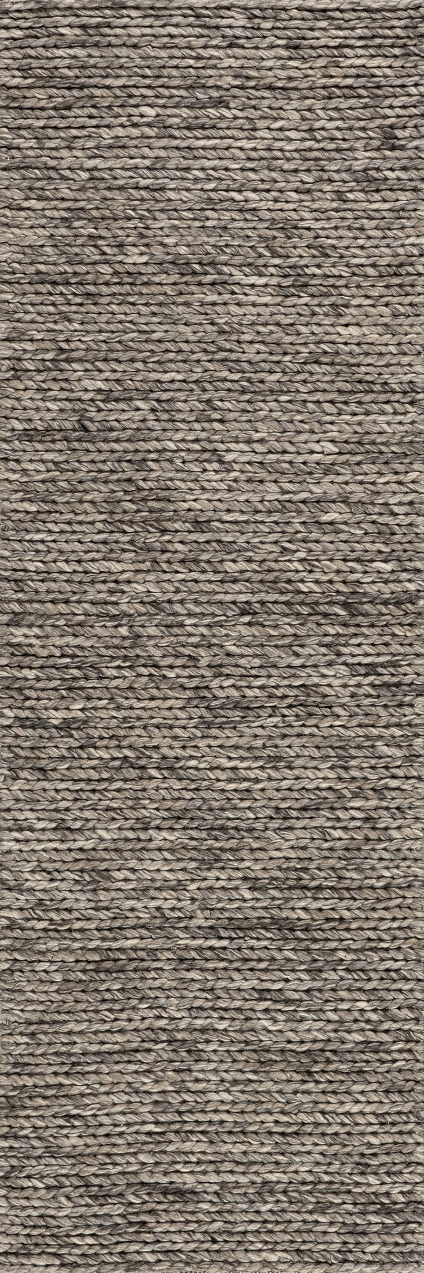 Softest Knit Wool Rug | Grey