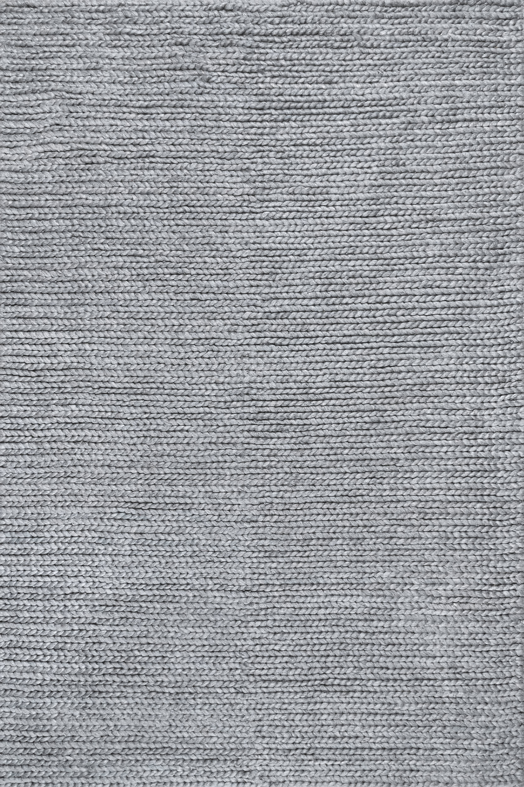 Softest Knit Wool Rug | Light Blue