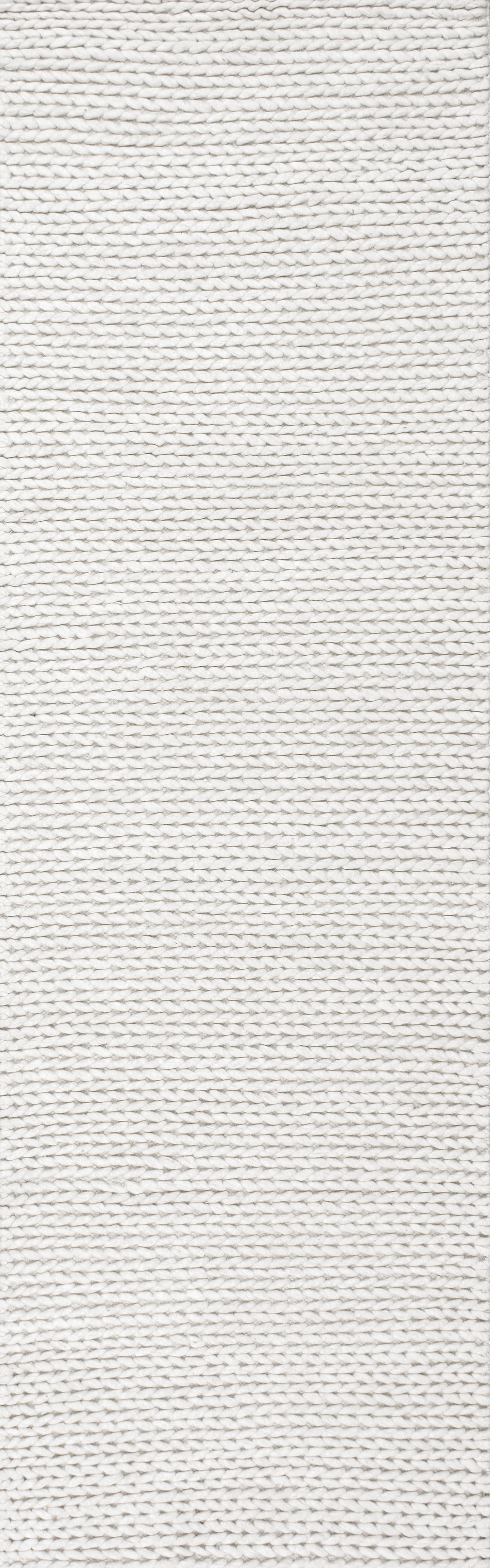 Softest Knit Wool Rug | Off White