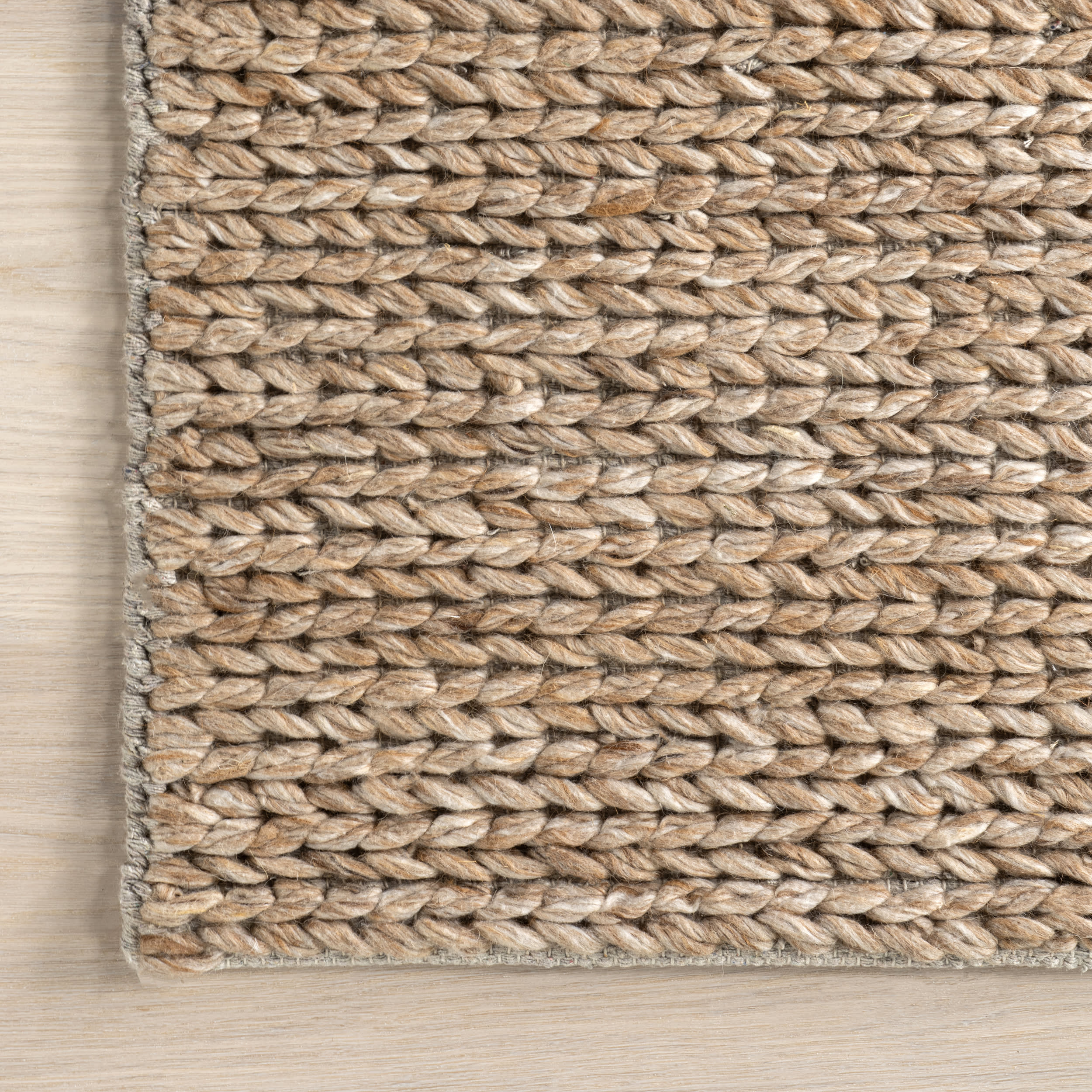 Softest Knit Wool Rug | Tan - Image 4