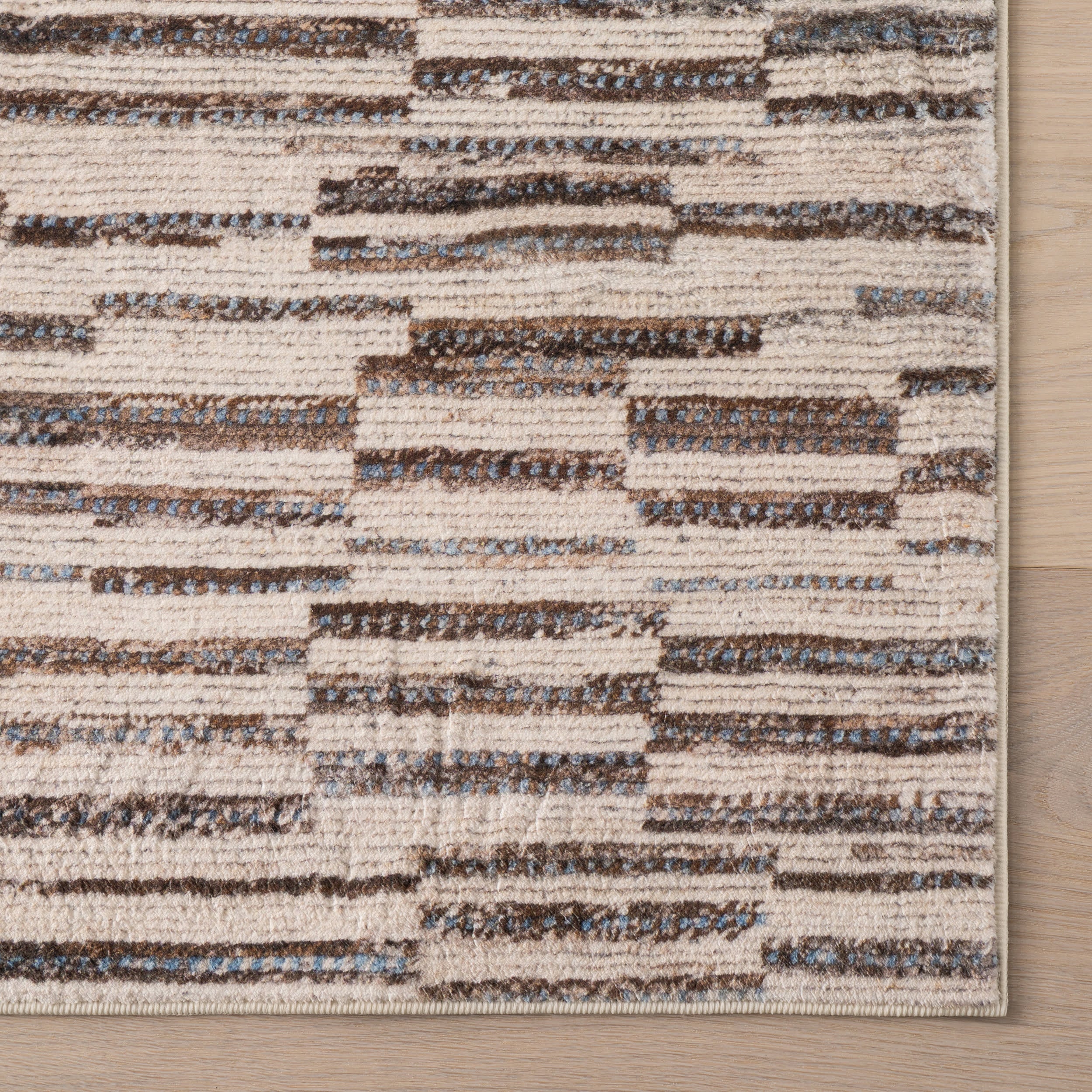 Sola Abstract Washable Rug | Beige - Image 4