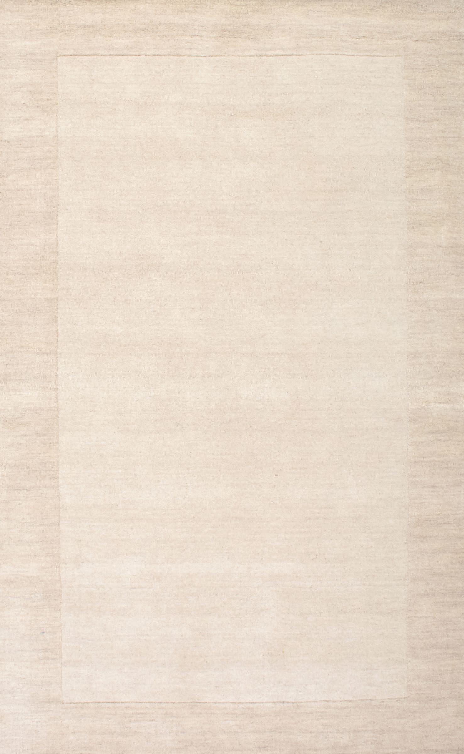 Solid Border Rug | Beige - Image 5