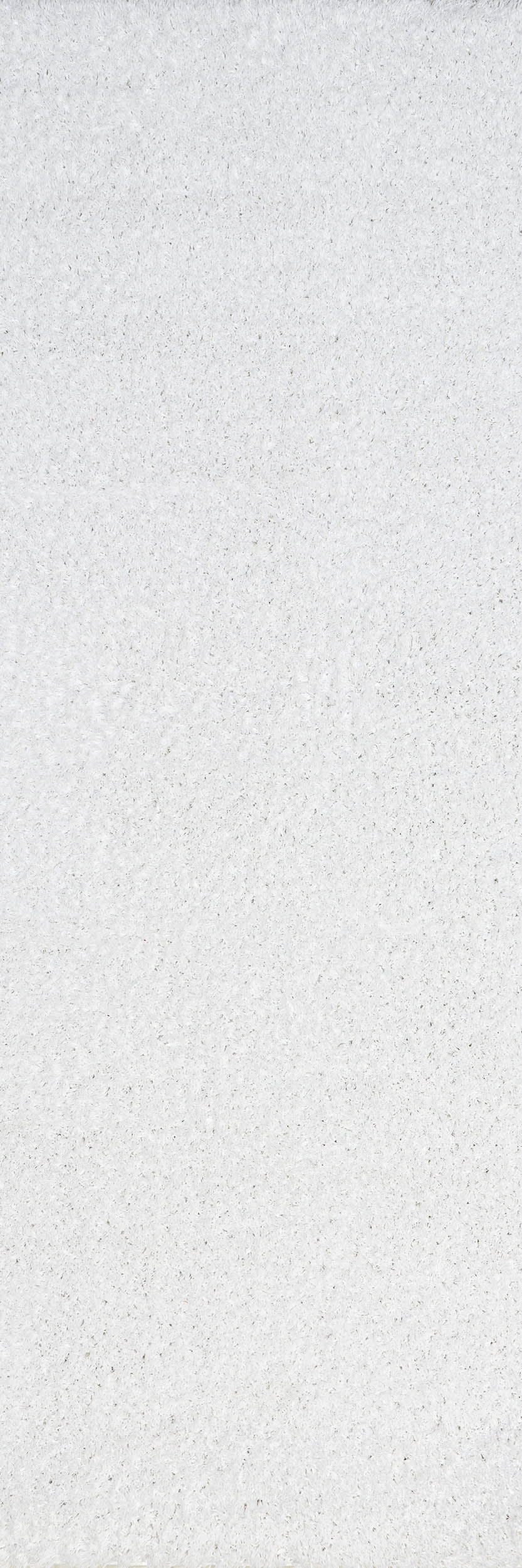 Solid Fluffy Rug | Snow White
