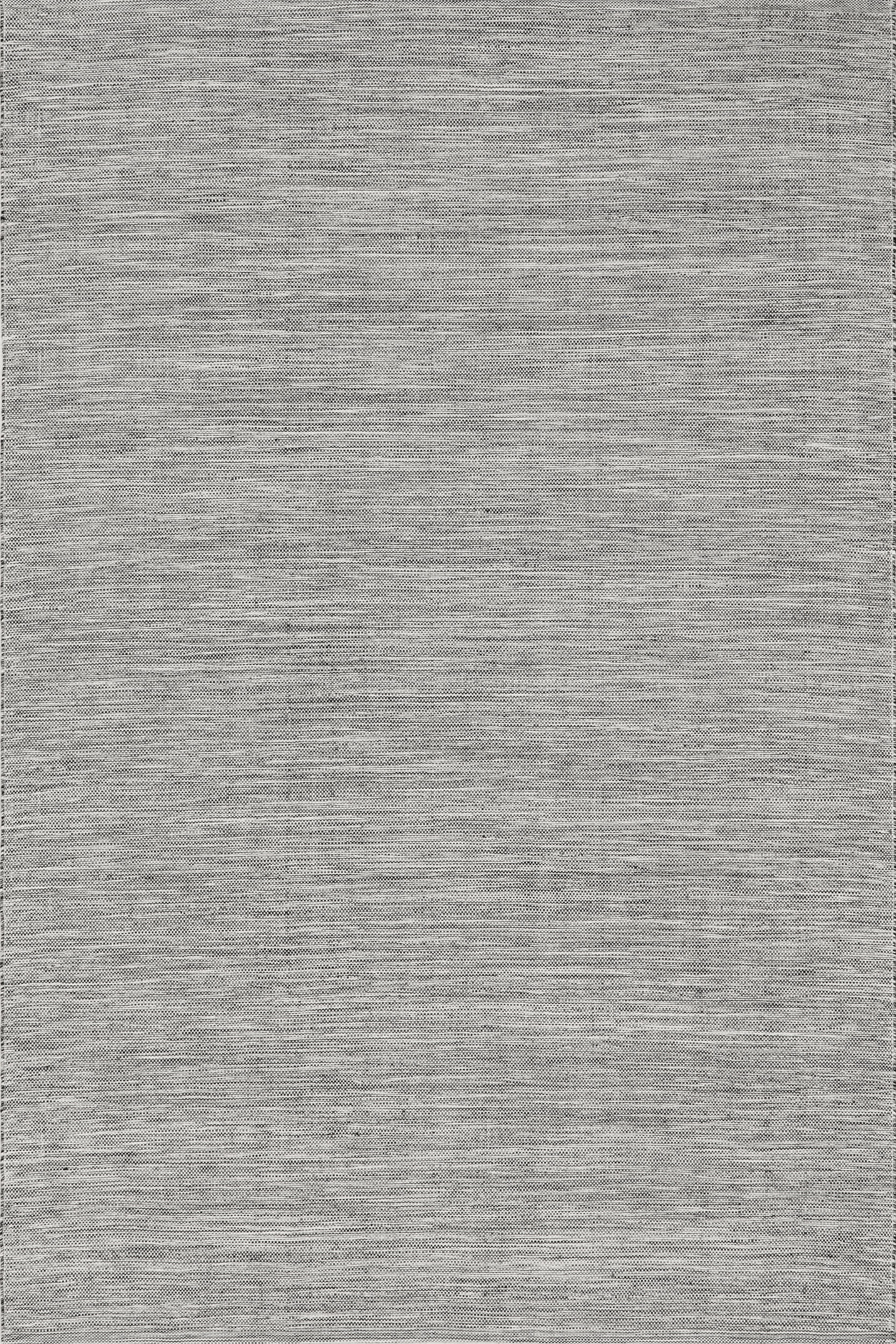 Solid Handwoven Indoor/Outdoor Rug | Grey