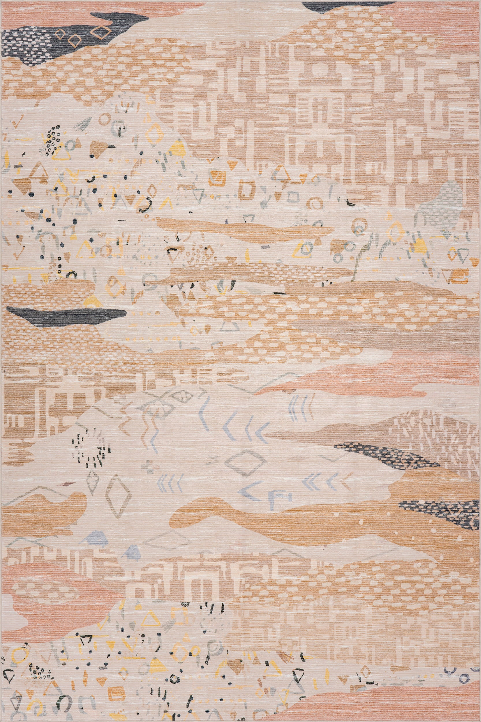 Sonace Moroccan Washable Rug | Sand