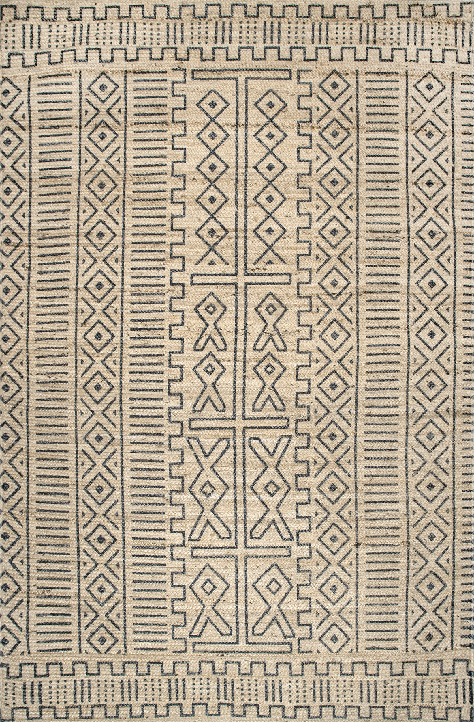 Sonya Tuareg Rug | Grey
