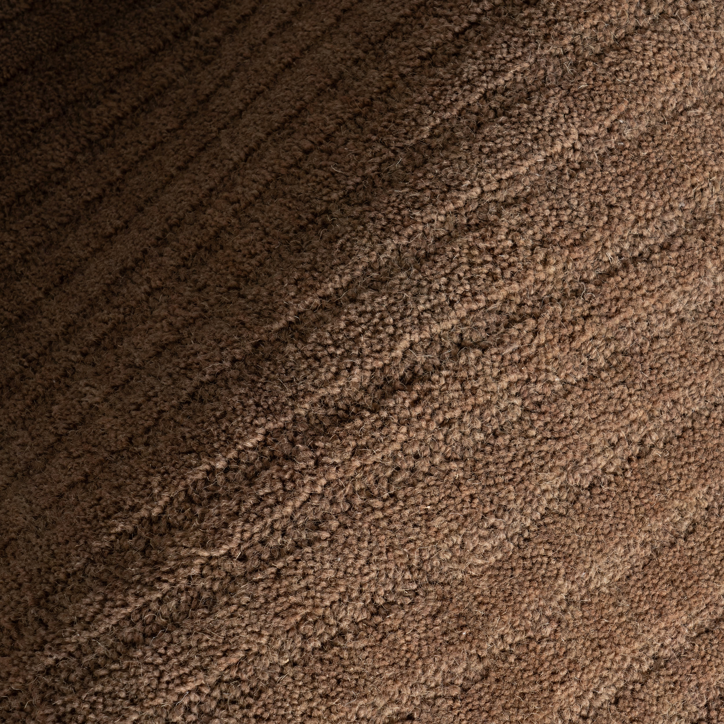 Southwest Striped Wool Rug | Dark Brown - Image 3