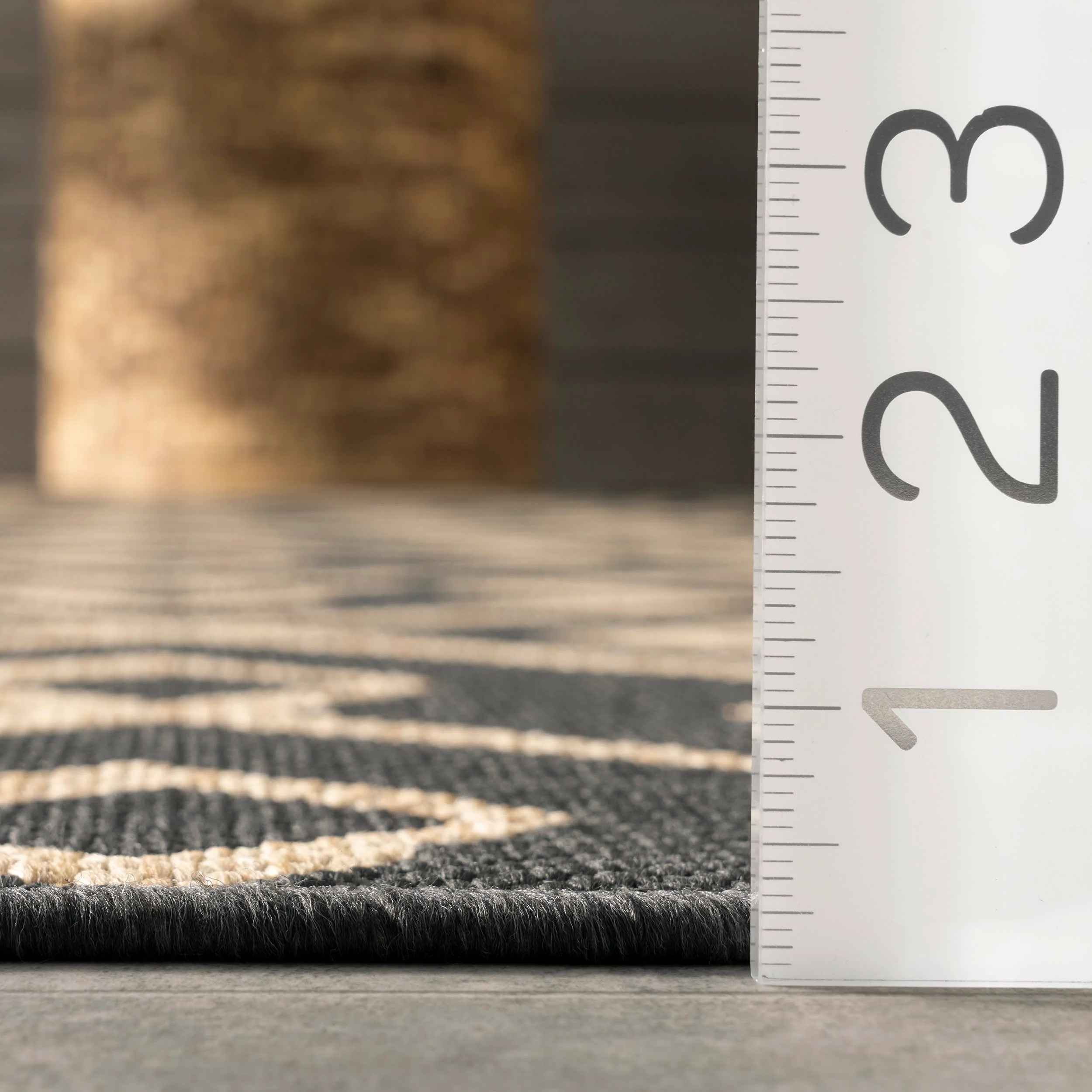 Spearhead Trellis Indoor/Outdoor Rug | Charcoal - Image 5