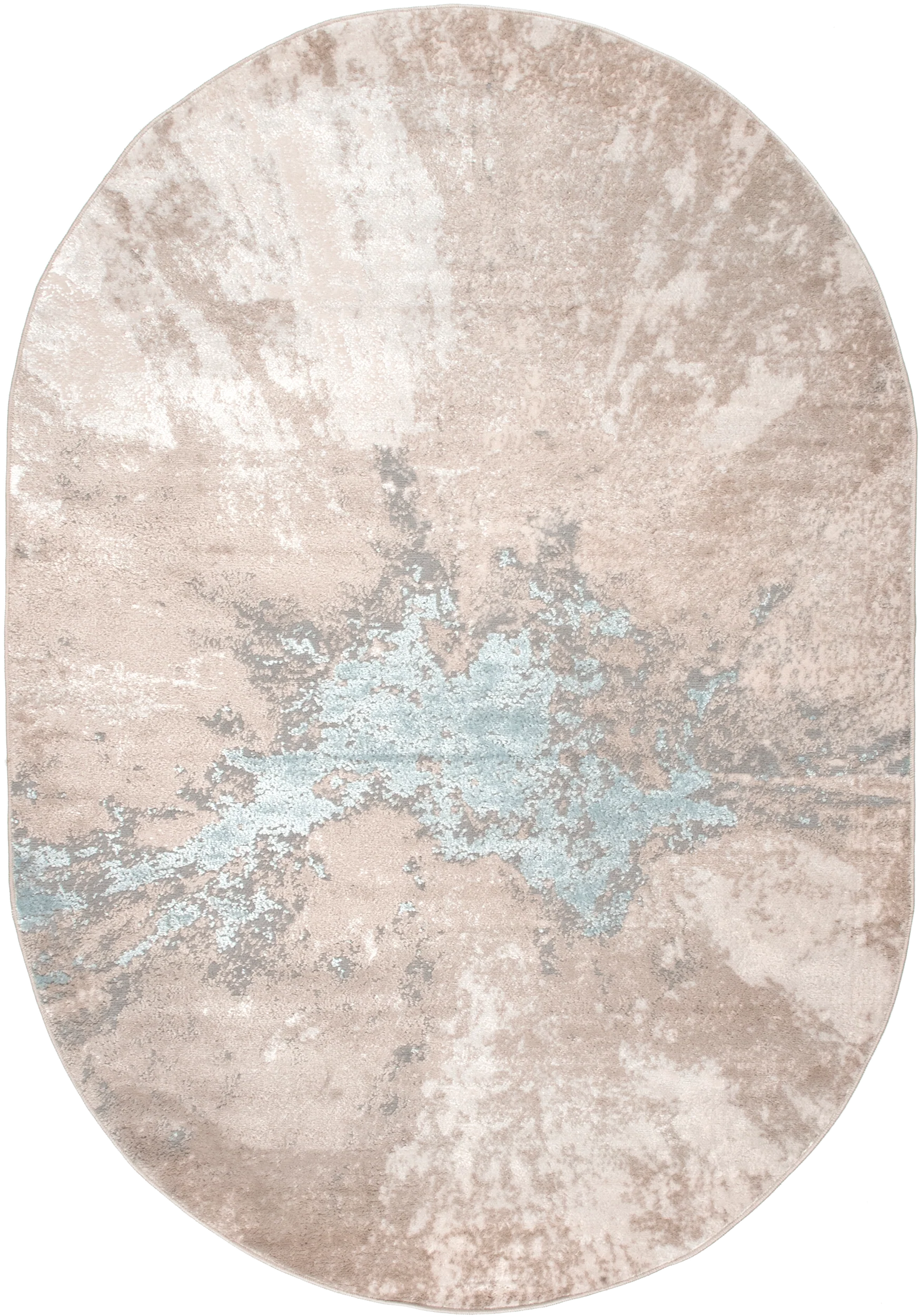 Splatter Abstract Rug | Beige