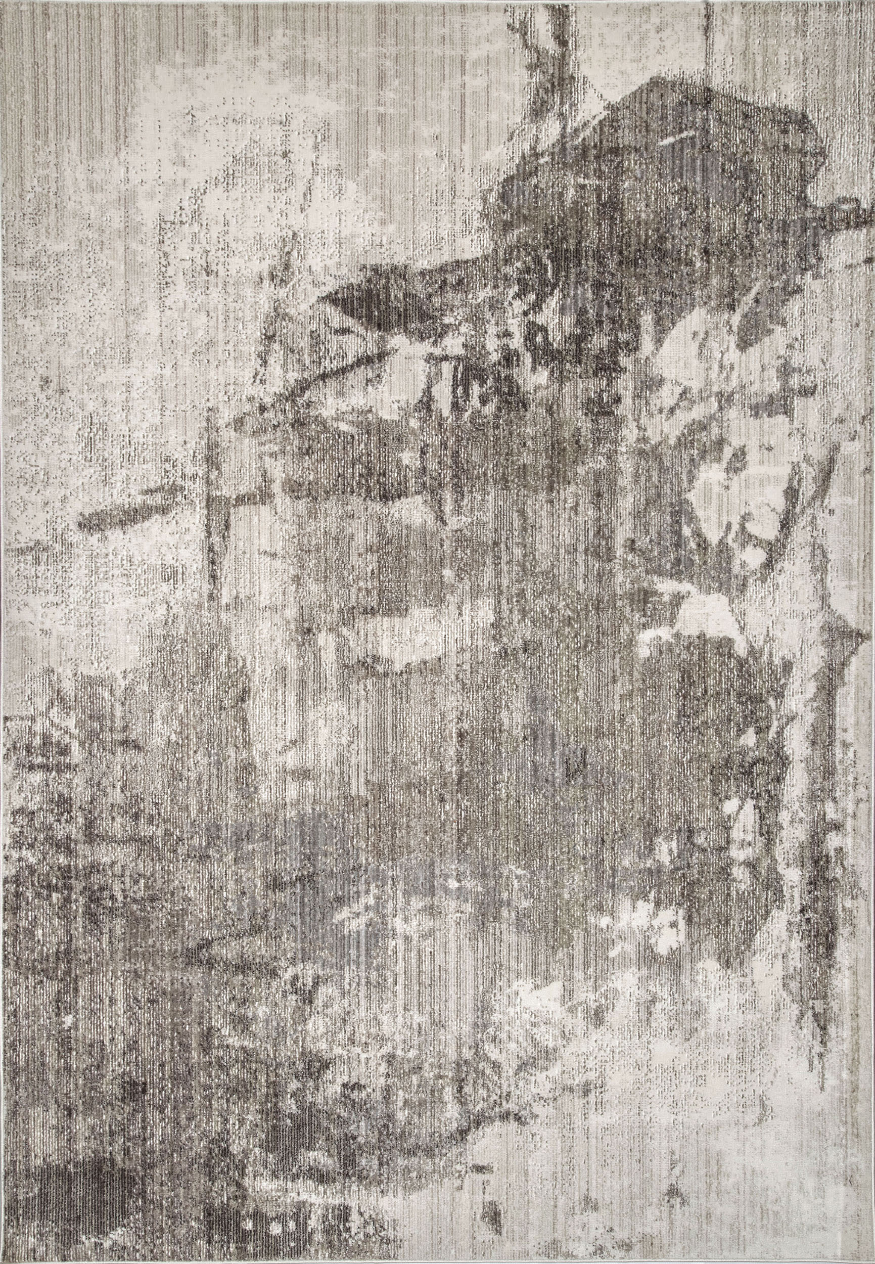 Splattered Abstract Rug | Light Brown