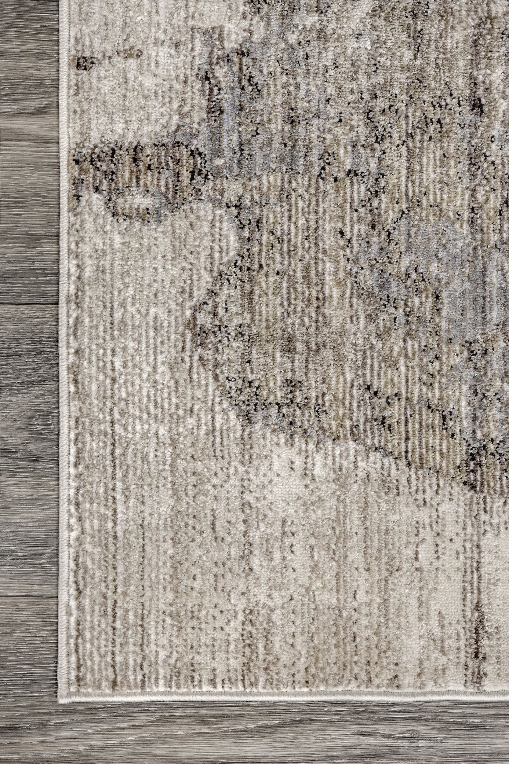 Splattered Abstract Rug | Light Brown - Image 3