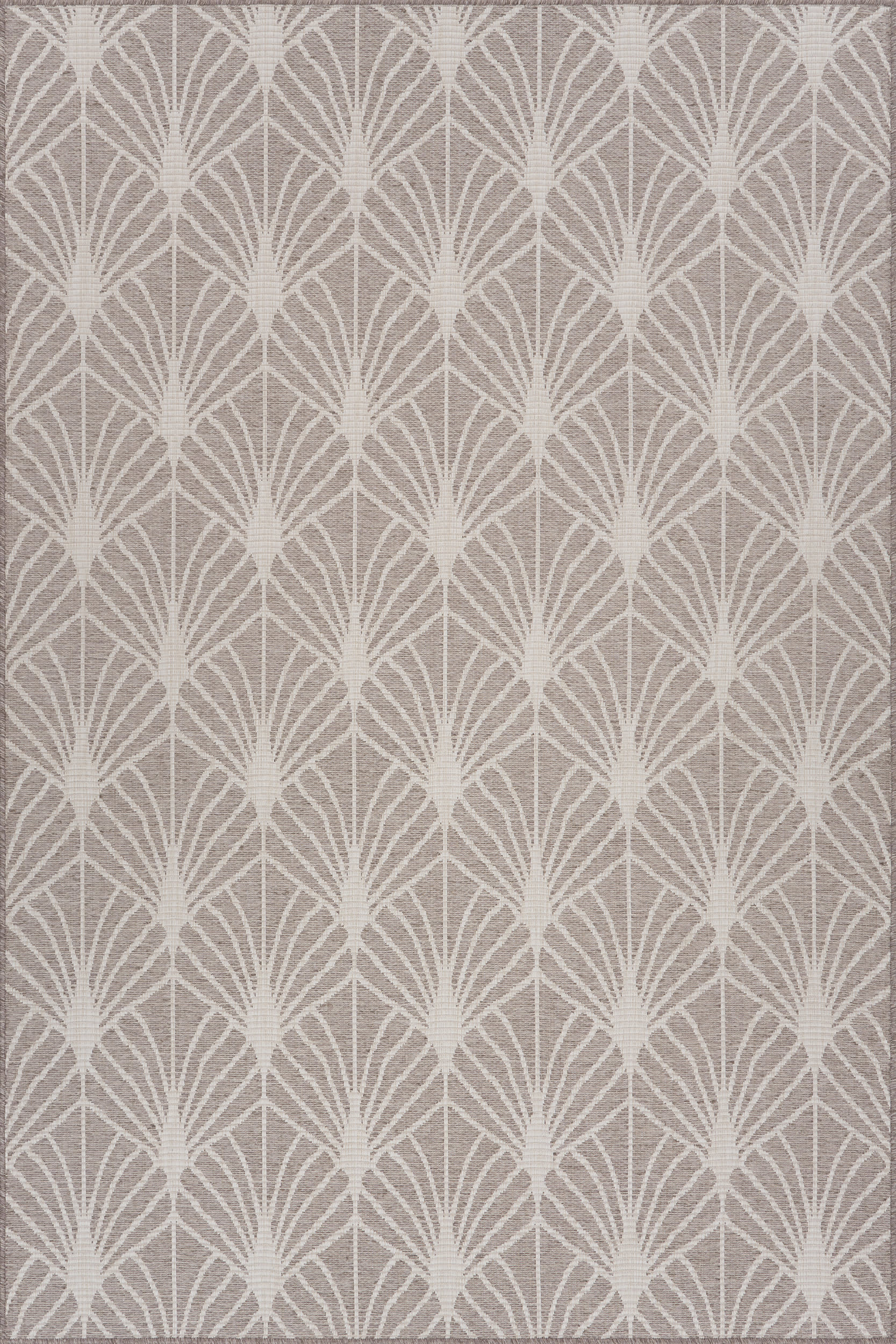 Sprig Modern Floral and Paisley Indoor/Outdoor Rug | Grey
