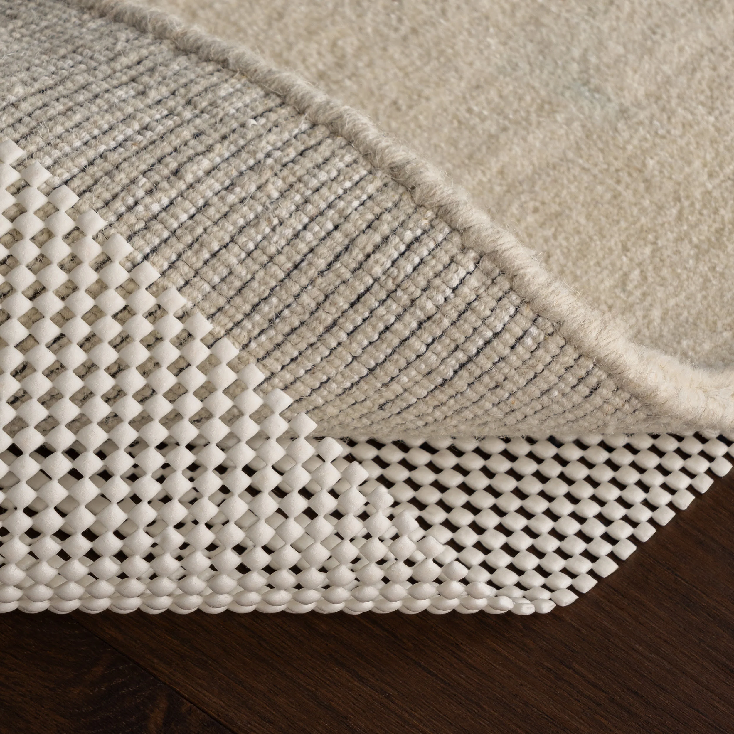 Standard Indoor/Outdoor Rug Pad | White - Image 5