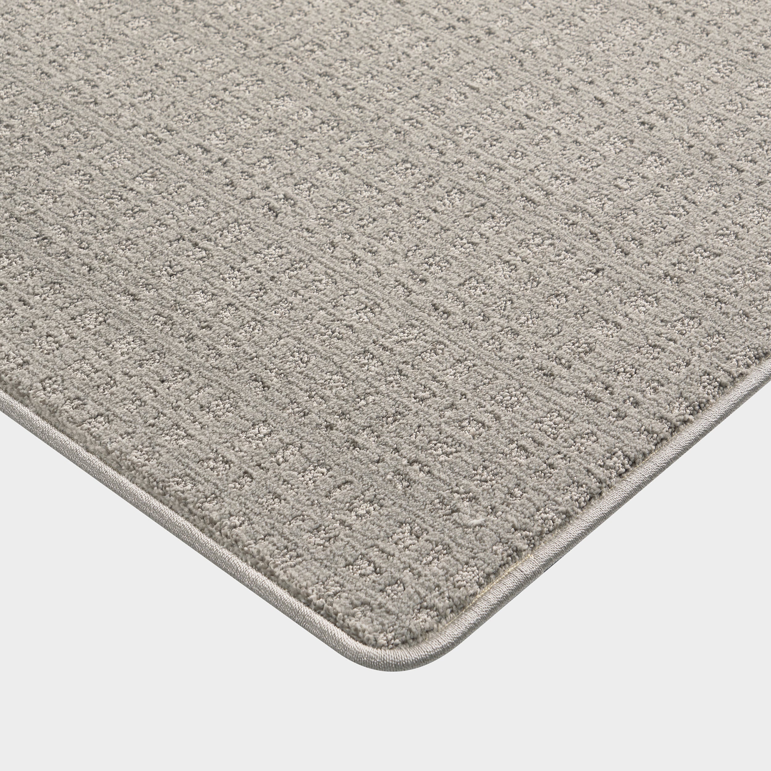 Stilt Micro-Crosshatch Custom Rug | Grey - Image 2