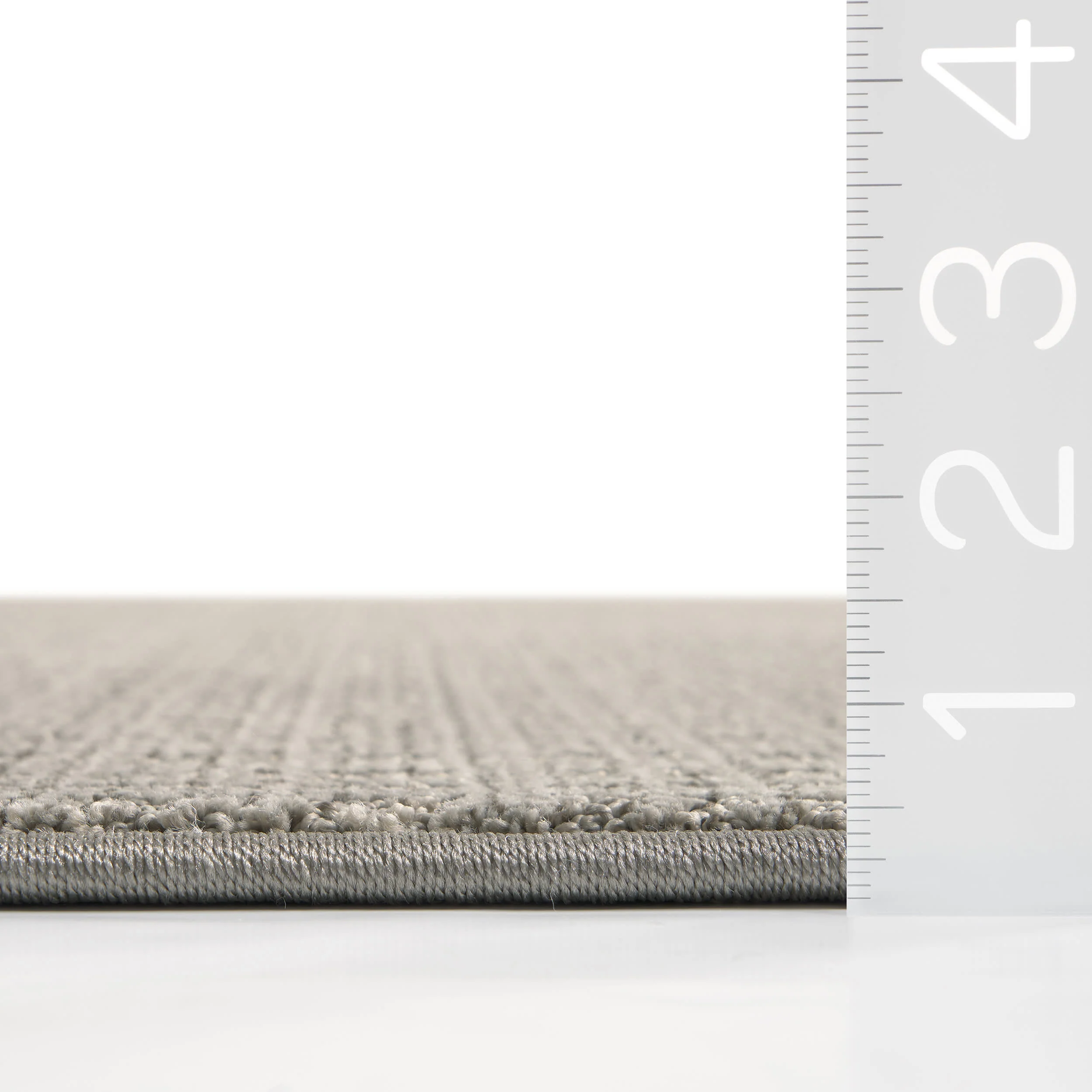 Stilt Micro-Crosshatch Custom Rug | Grey - Image 3