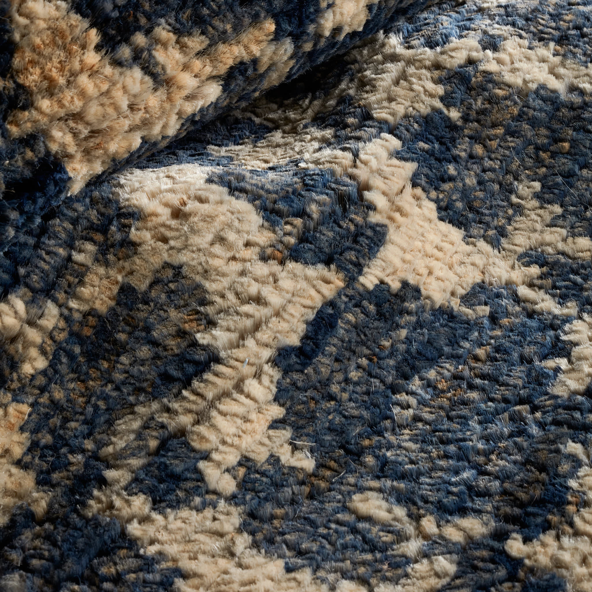 Stormi Hand Knotted Jute Rug | Indigo - Image 4
