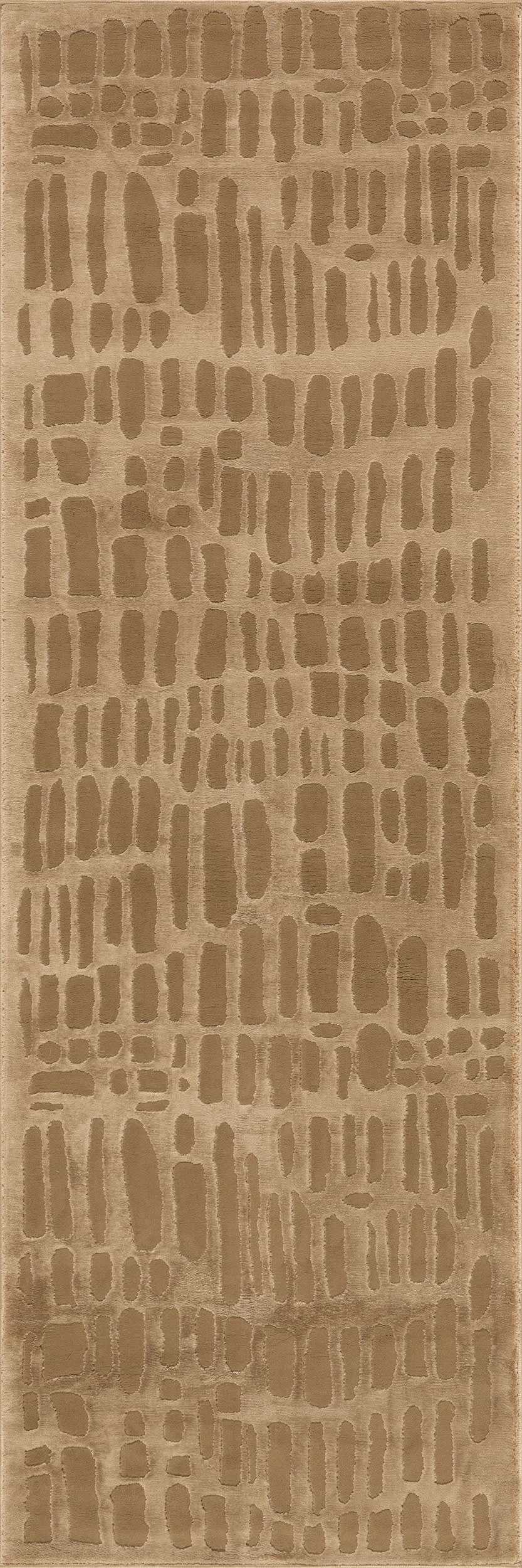 Summit Plush Textured Washable Rug | Sand