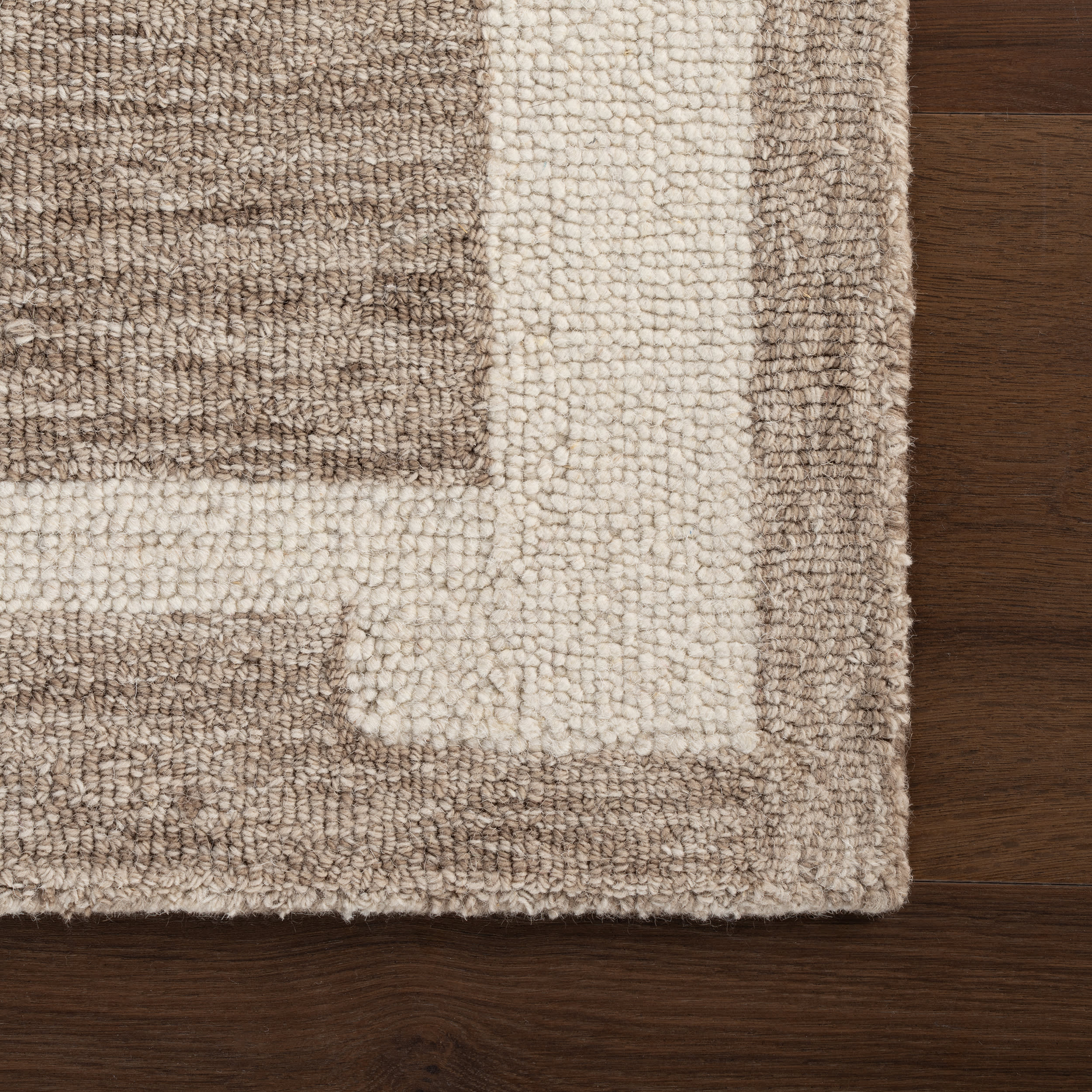 Suna Wool Modern Transitional Rug | Sand - Image 4