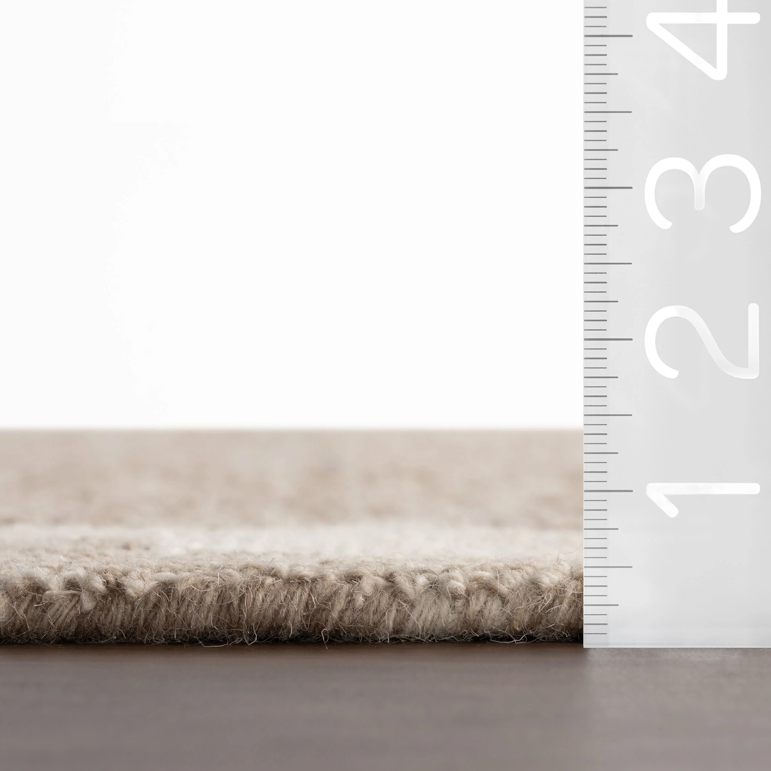 Suna Wool Modern Transitional Rug | Sand - Image 6