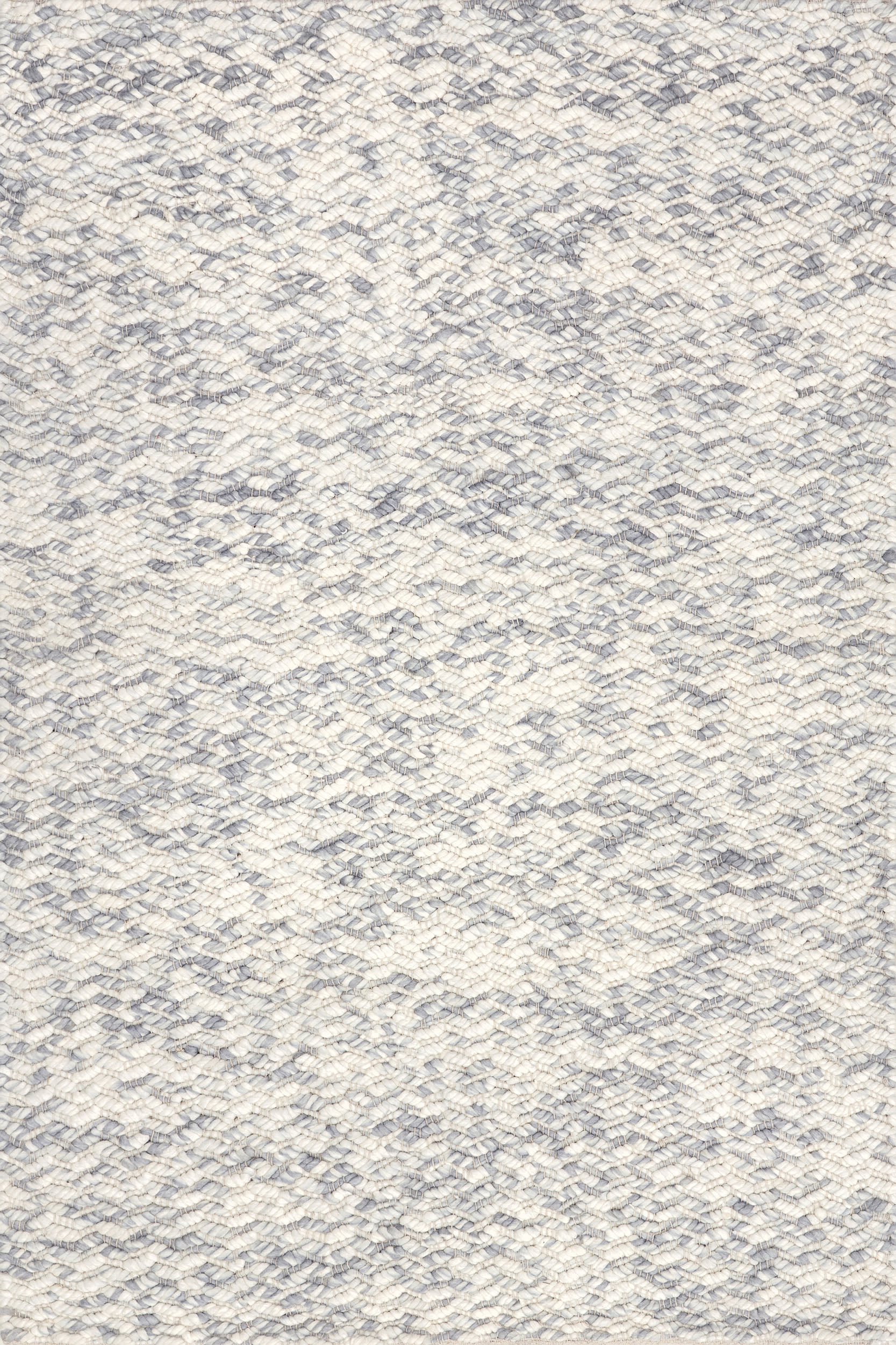 Sutton Solid Chevron Rug | Blue