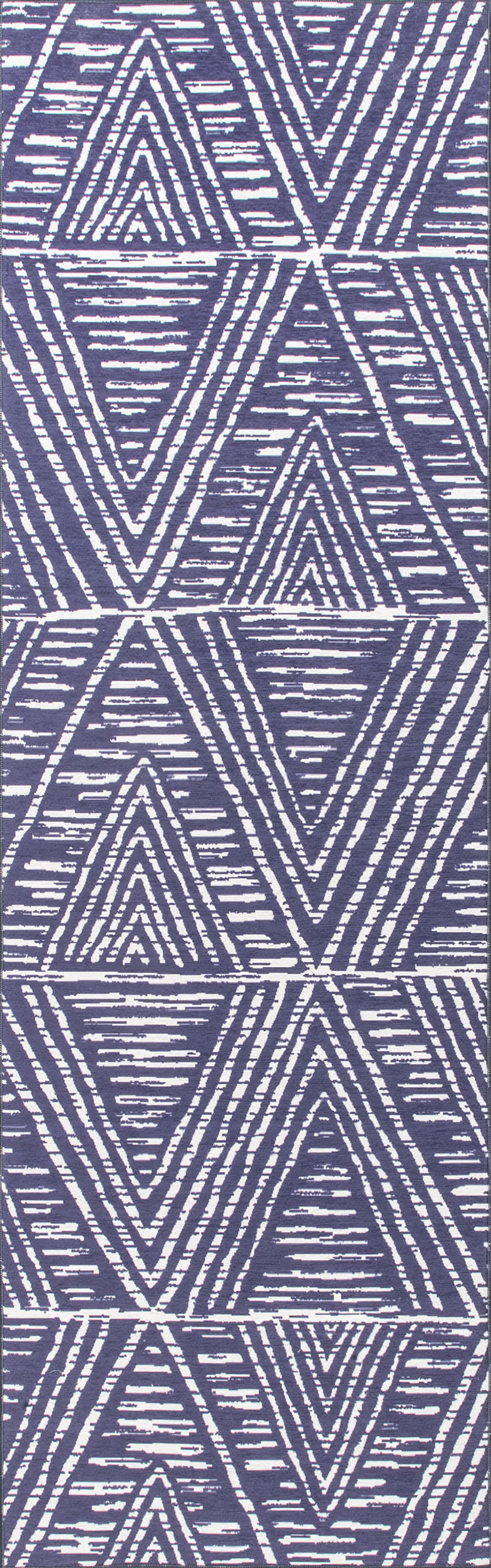 Suzy Trellis Washable Indoor/Outdoor Rug | Blue