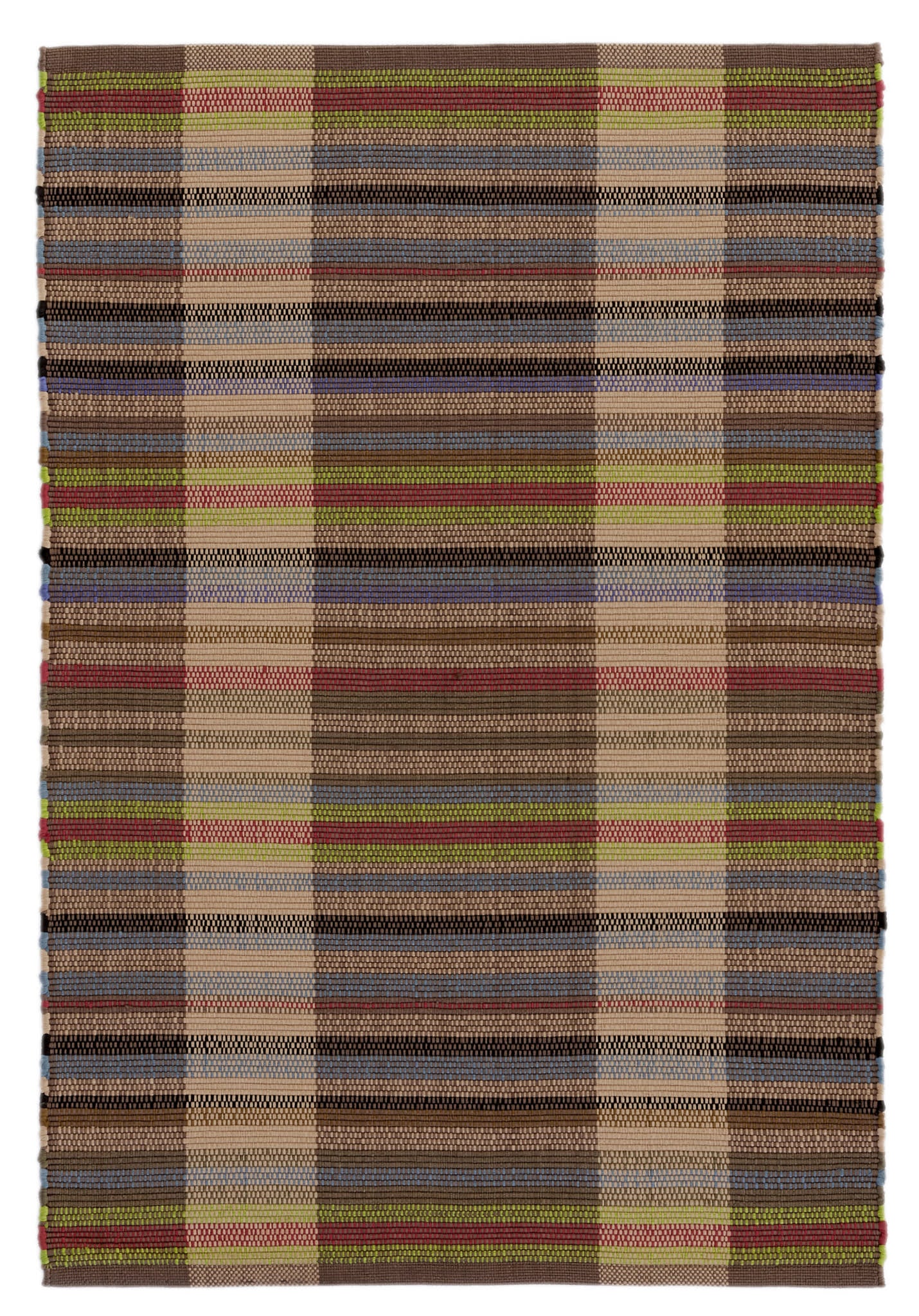 Swedish Rag Handwoven Indoor/Outdoor Rug | Blue