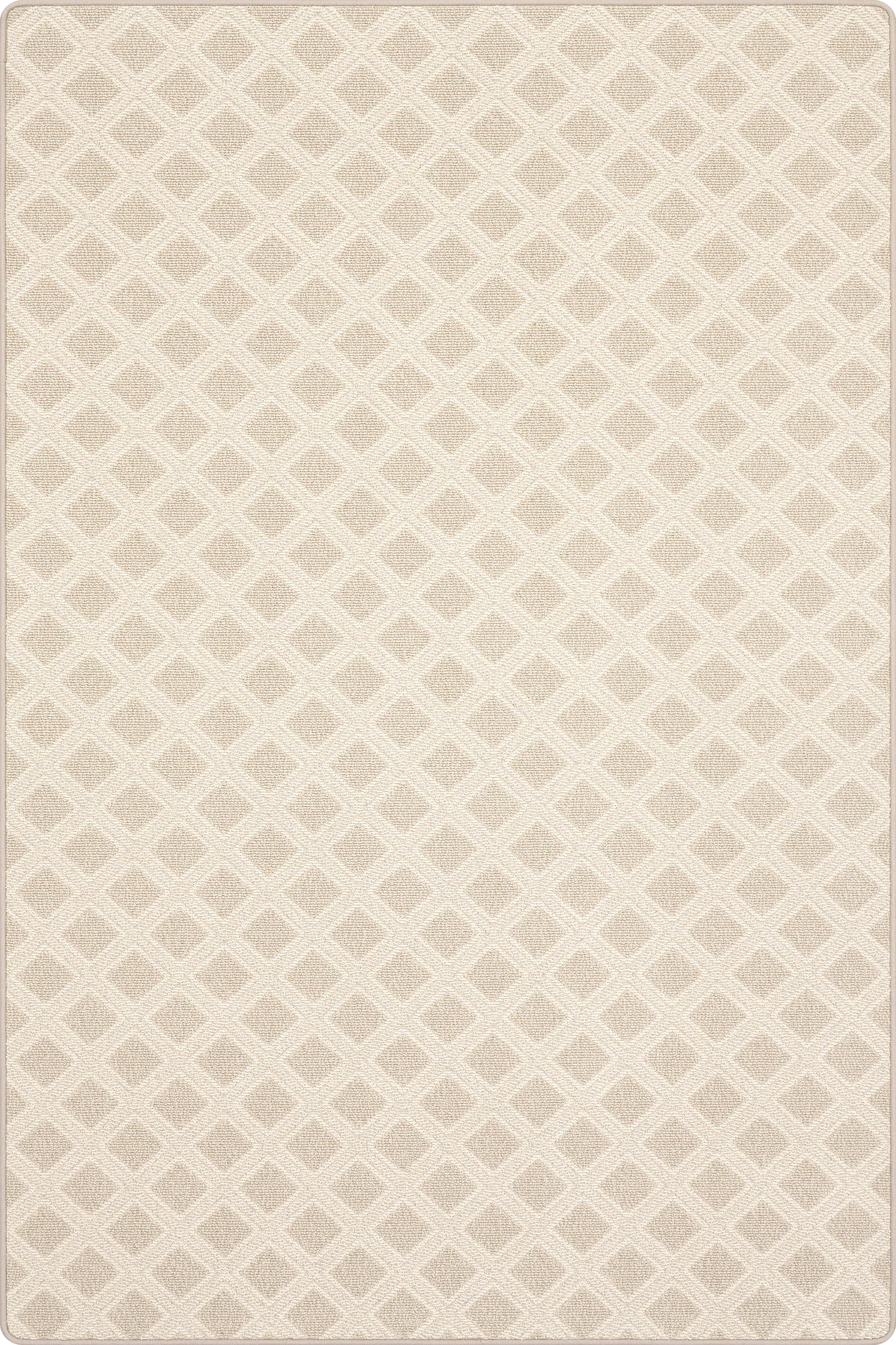 Swift Trellis Custom Rug | Beige