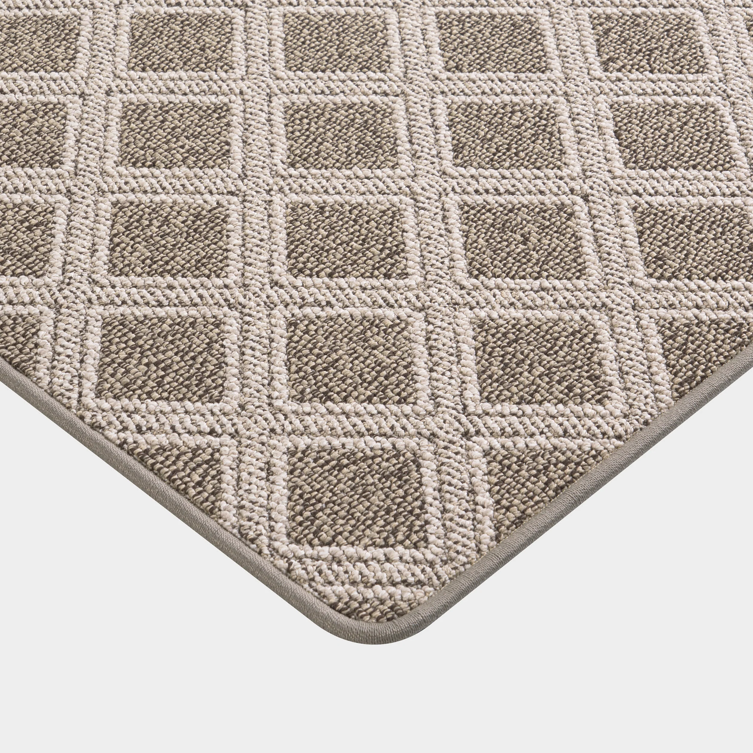 Swift Trellis Custom Rug | Brown - Image 2