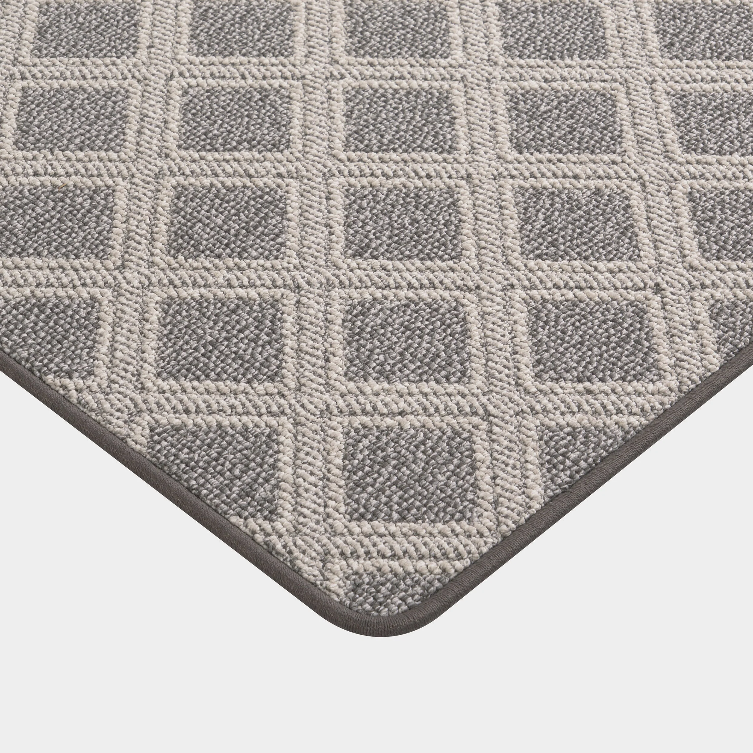 Swift Trellis Custom Rug | Dark Grey - Image 2