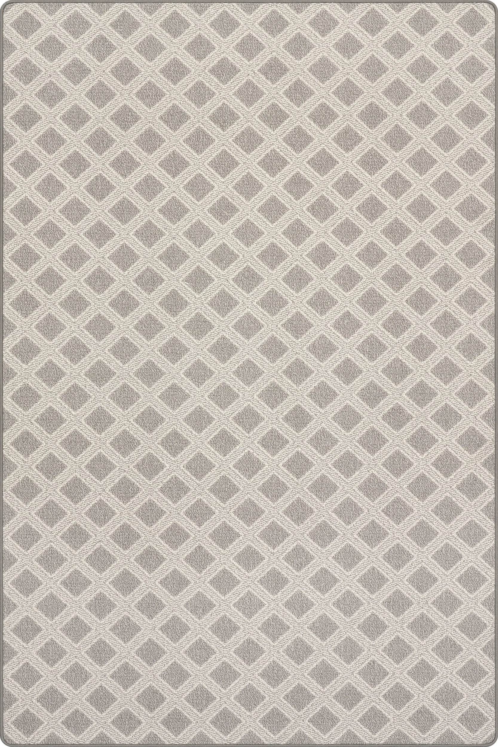 Swift Trellis Custom Rug | Grey