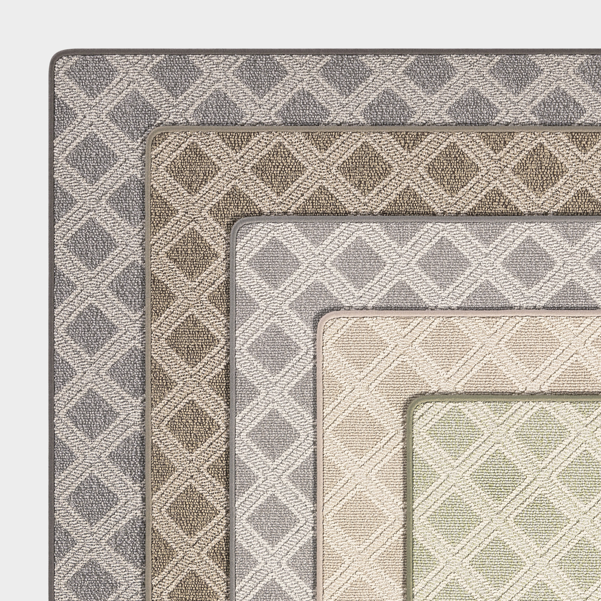 Swift Trellis Custom Rug | Sage Green - Image 5