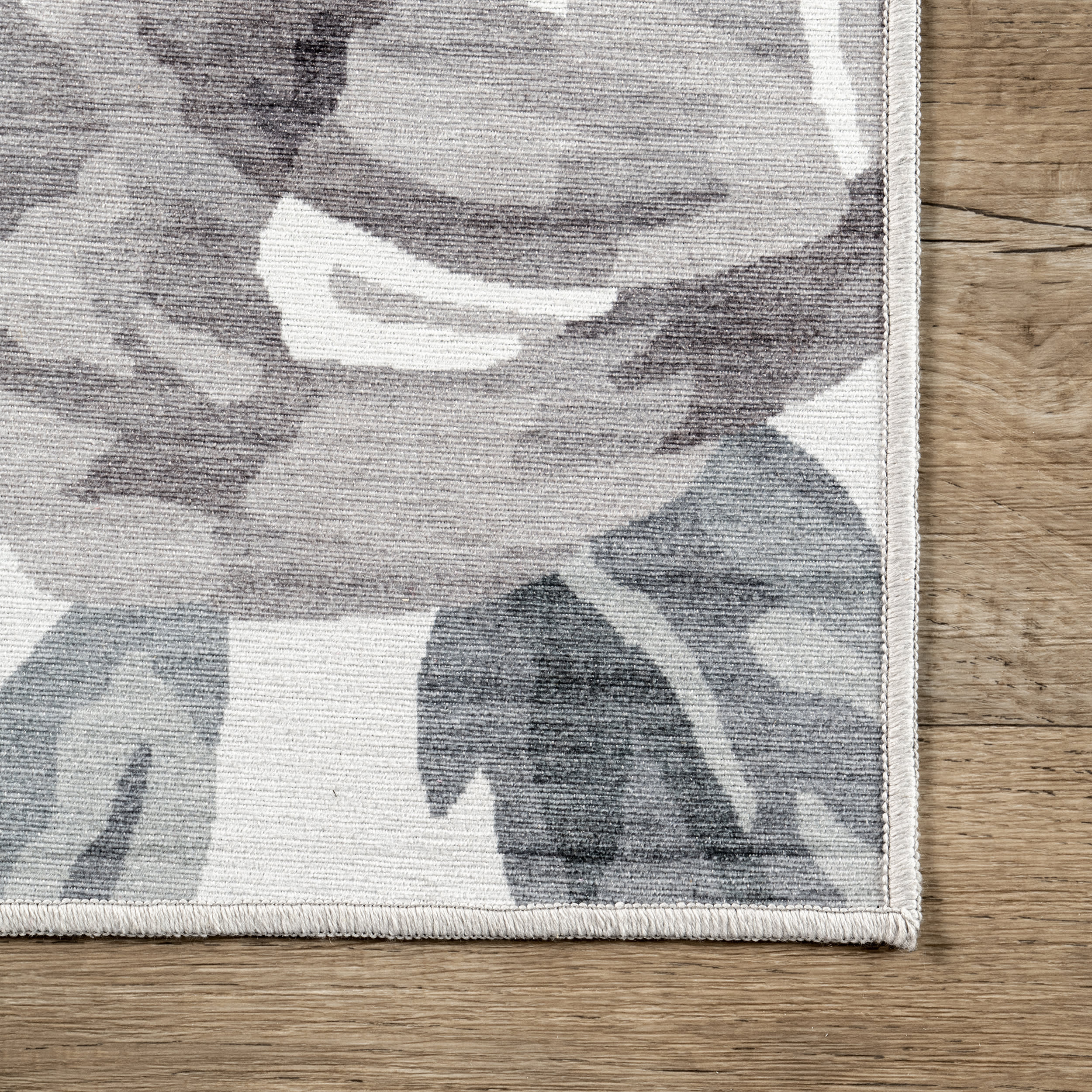 Sylvie Spill Proof Washable Rug | Light Grey - Image 3