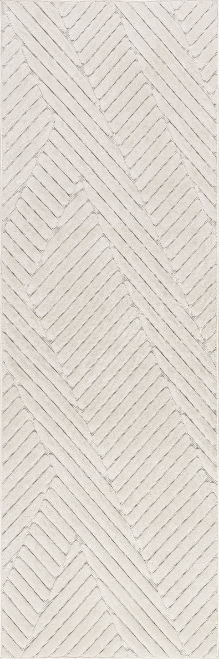 Talya Geometric Indoor/Outdoor Rug | Cream