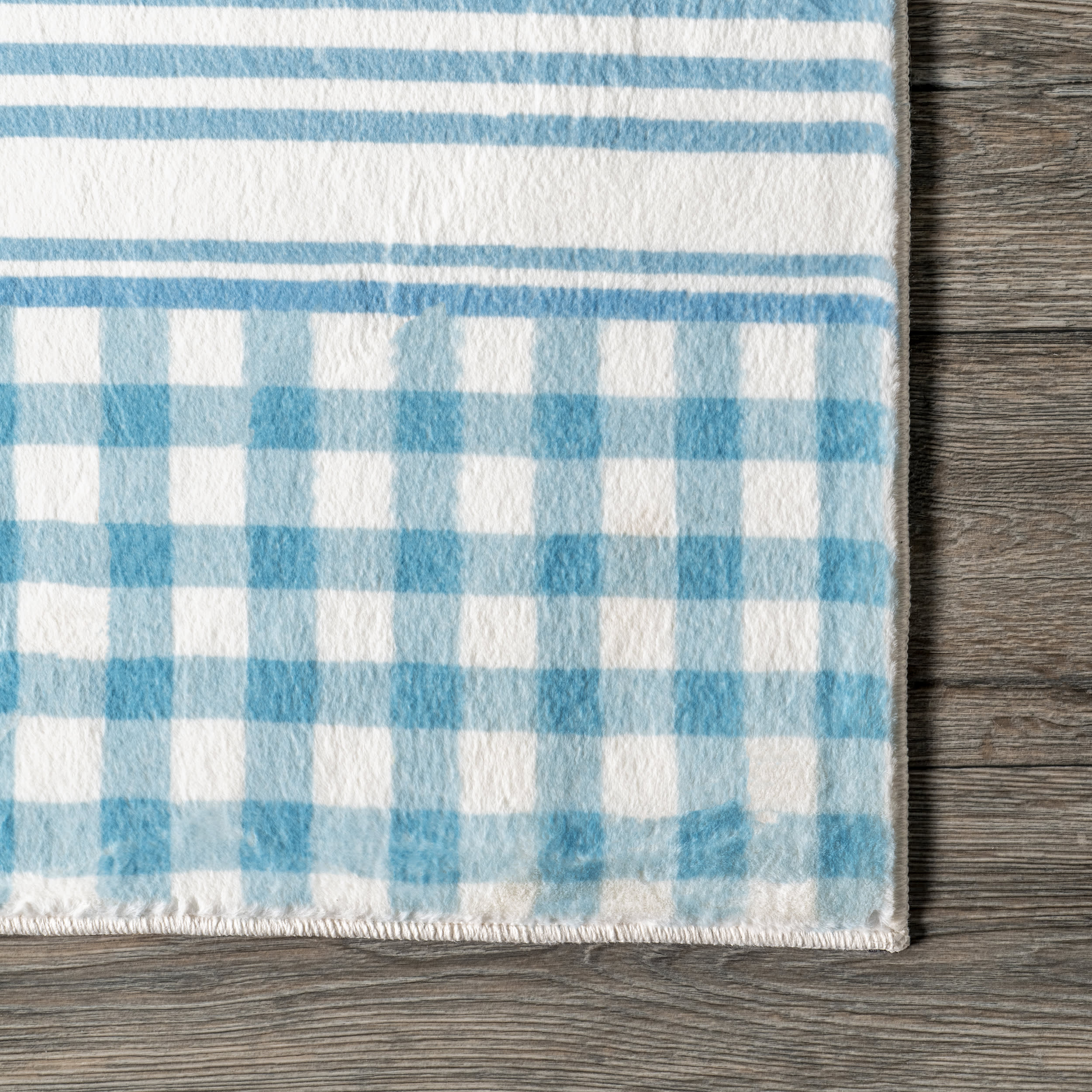 Tamar Kids Washable Sweet Dreams Rug | Blue - Image 3