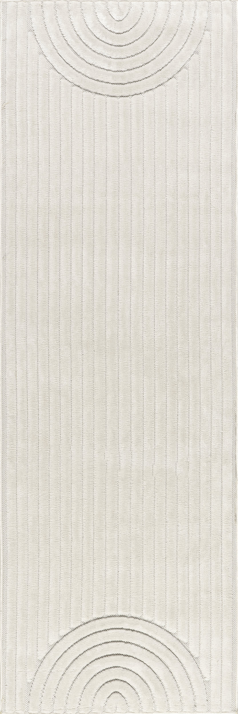 Tana Geometric Indoor/Outdoor Rug | Cream