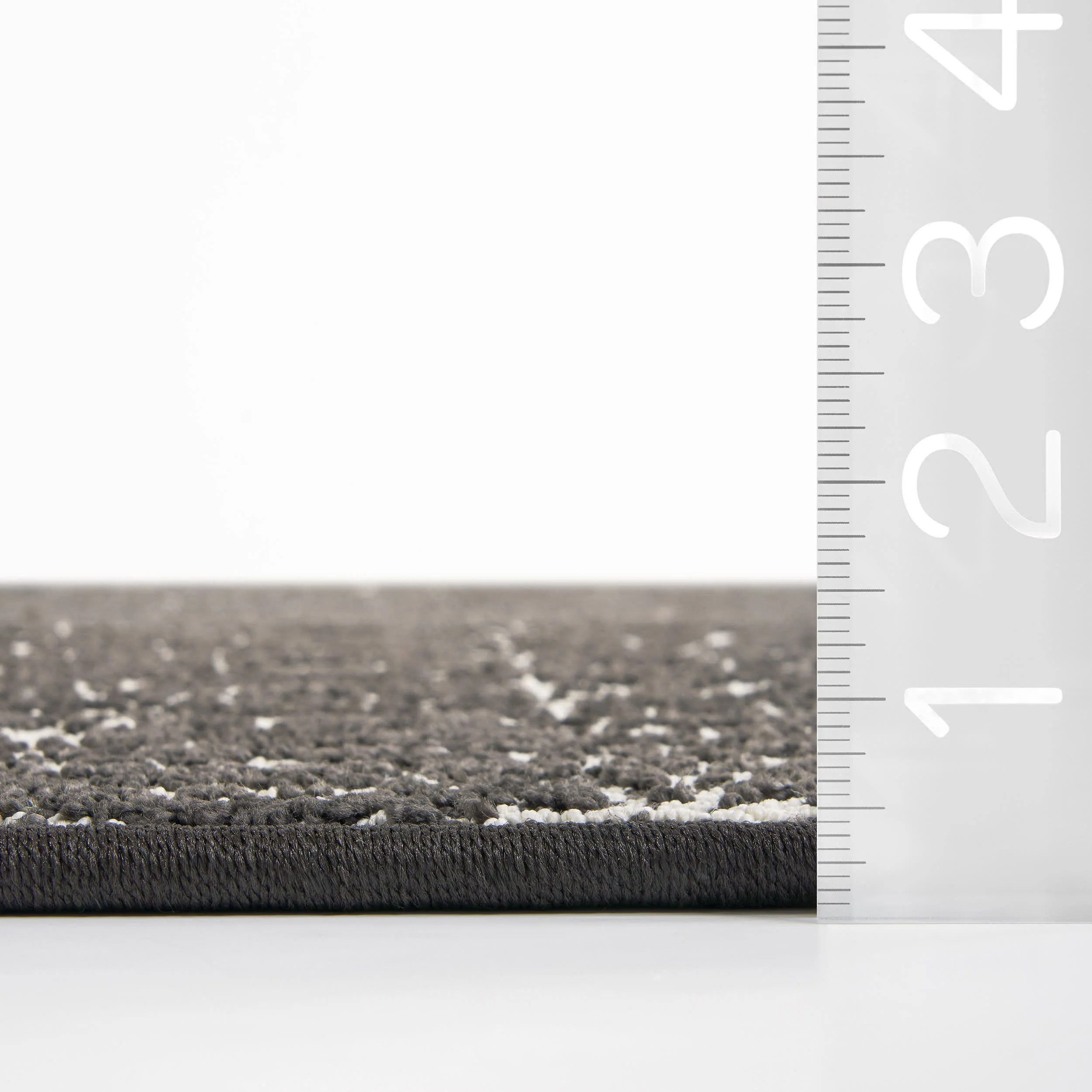 Tanager Distressed Custom Rug | Charcoal - Image 3