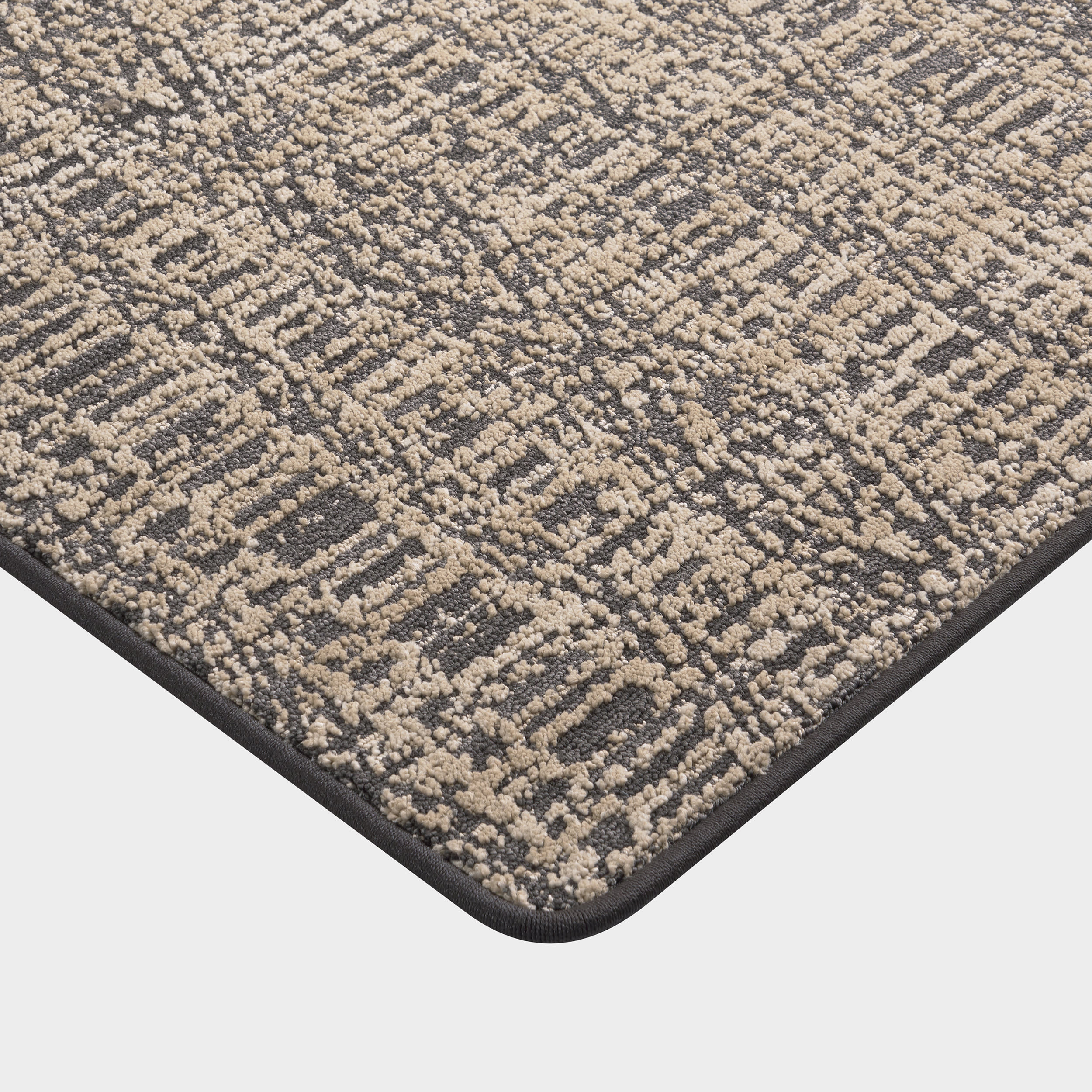 Tanager Distressed Custom Rug | Dark Grey - Image 2