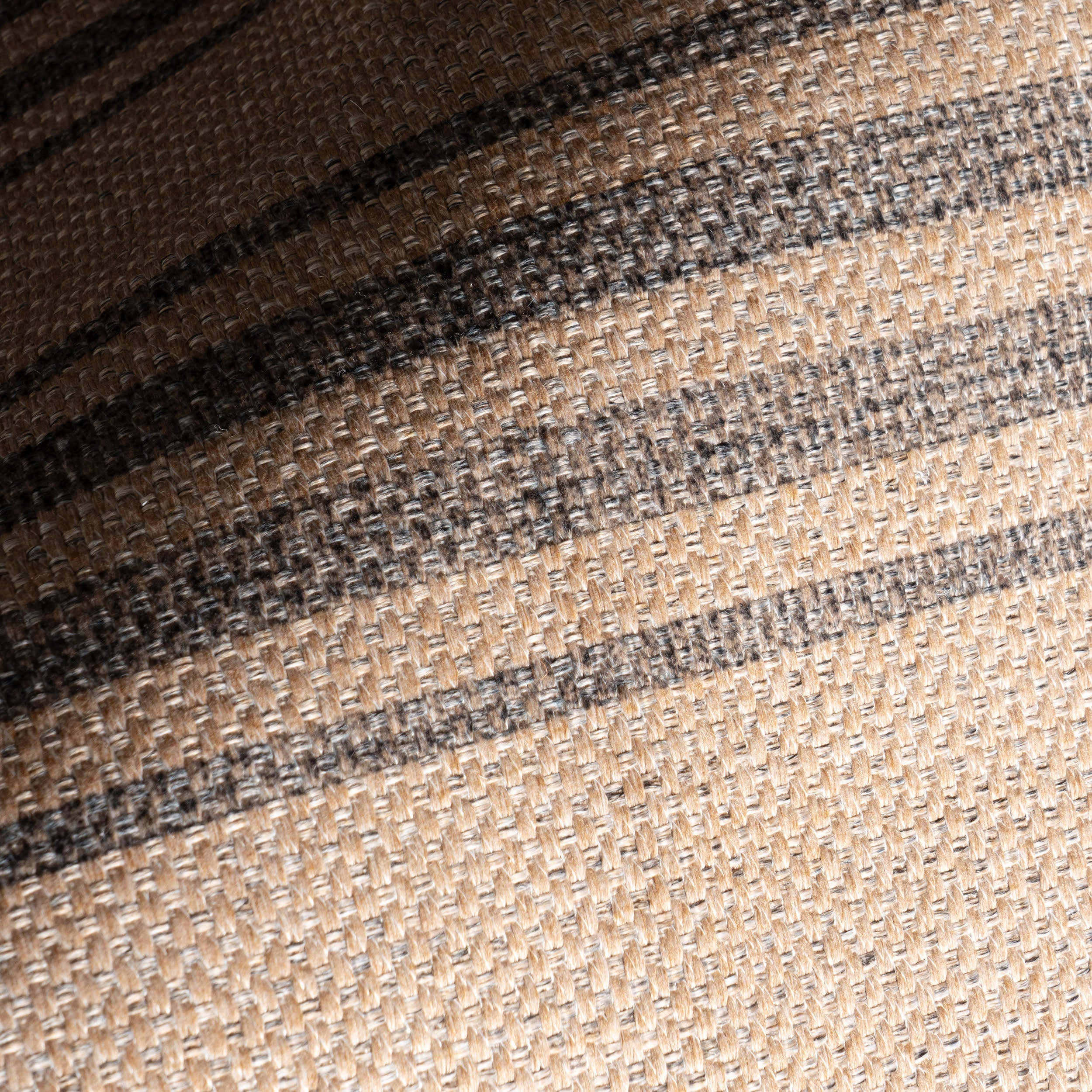 Taproot Easy-Jute Washable Striped Rug | Natural - Image 3