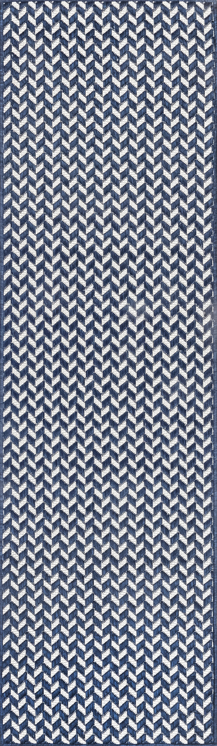 Taraji Herringbone Indoor/Outdoor Rug | Navy