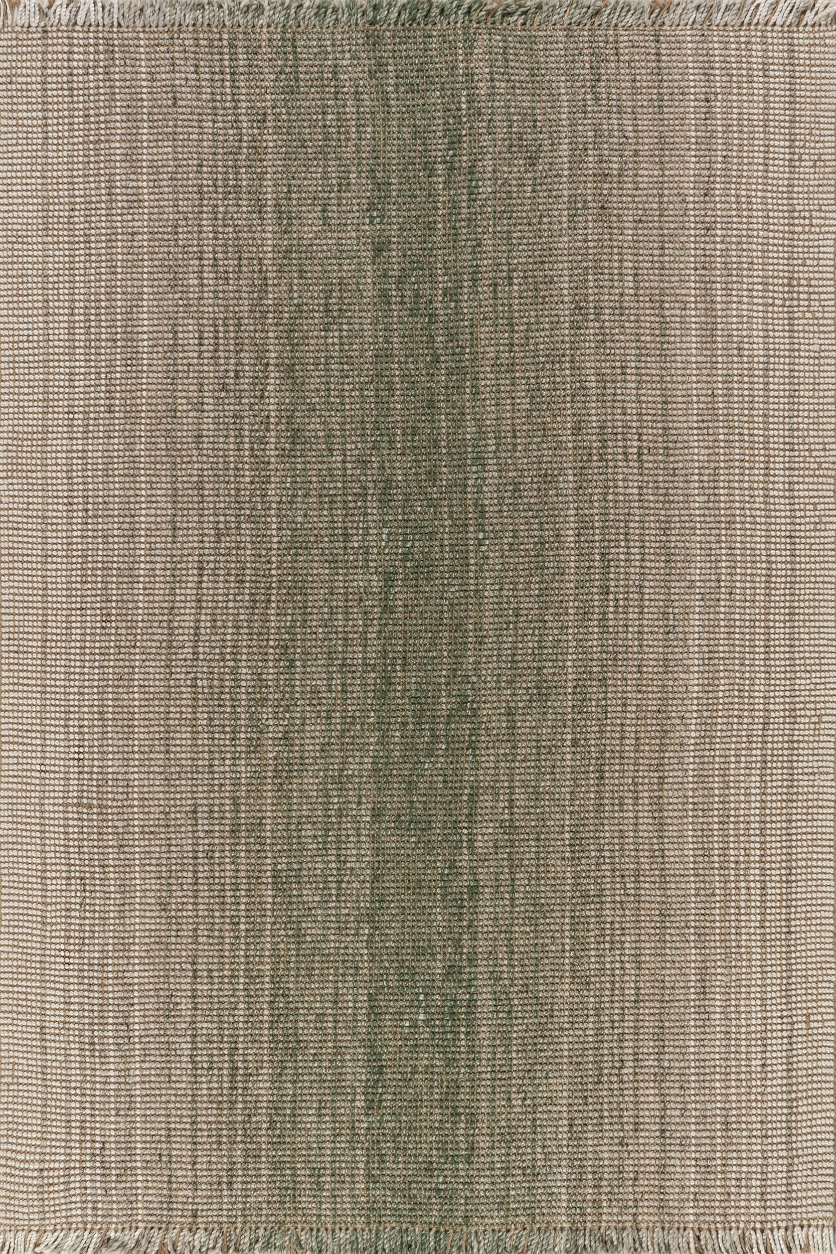 Tatum Ombre Jute-Blend Rug | Green