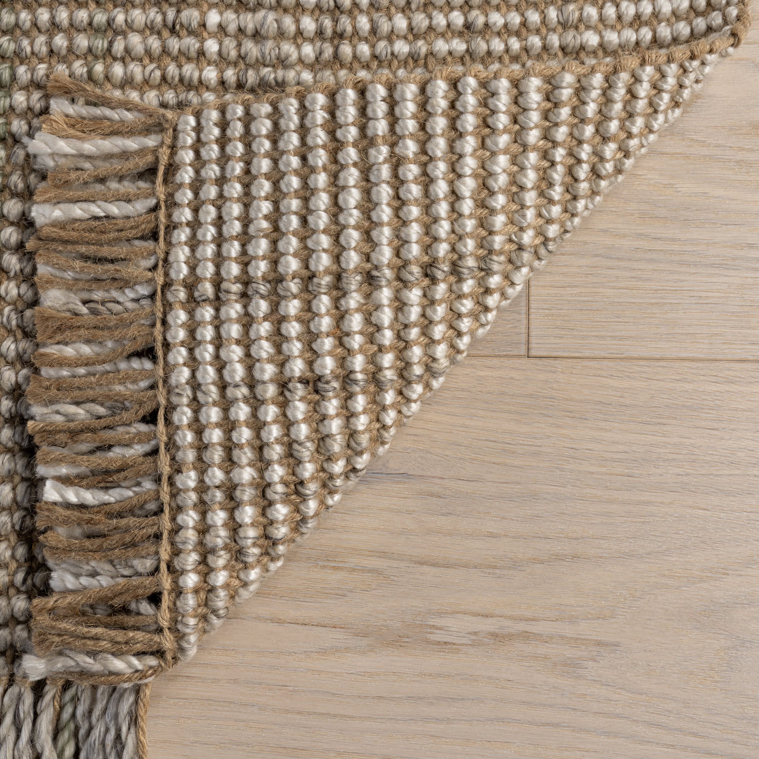 Tatum Ombre Jute-Blend Rug | Green - Image 7