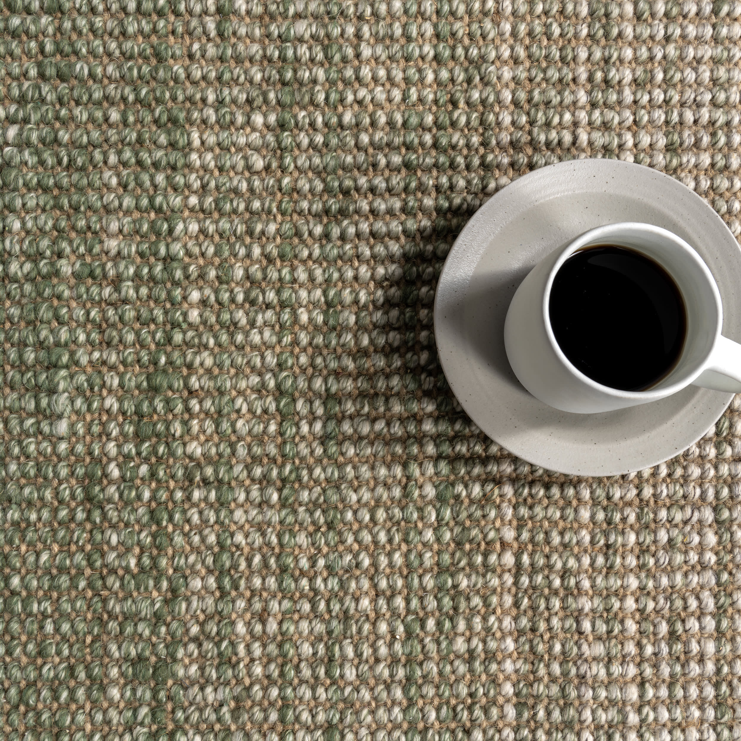 Tatum Ombre Jute-Blend Rug | Green - Image 8