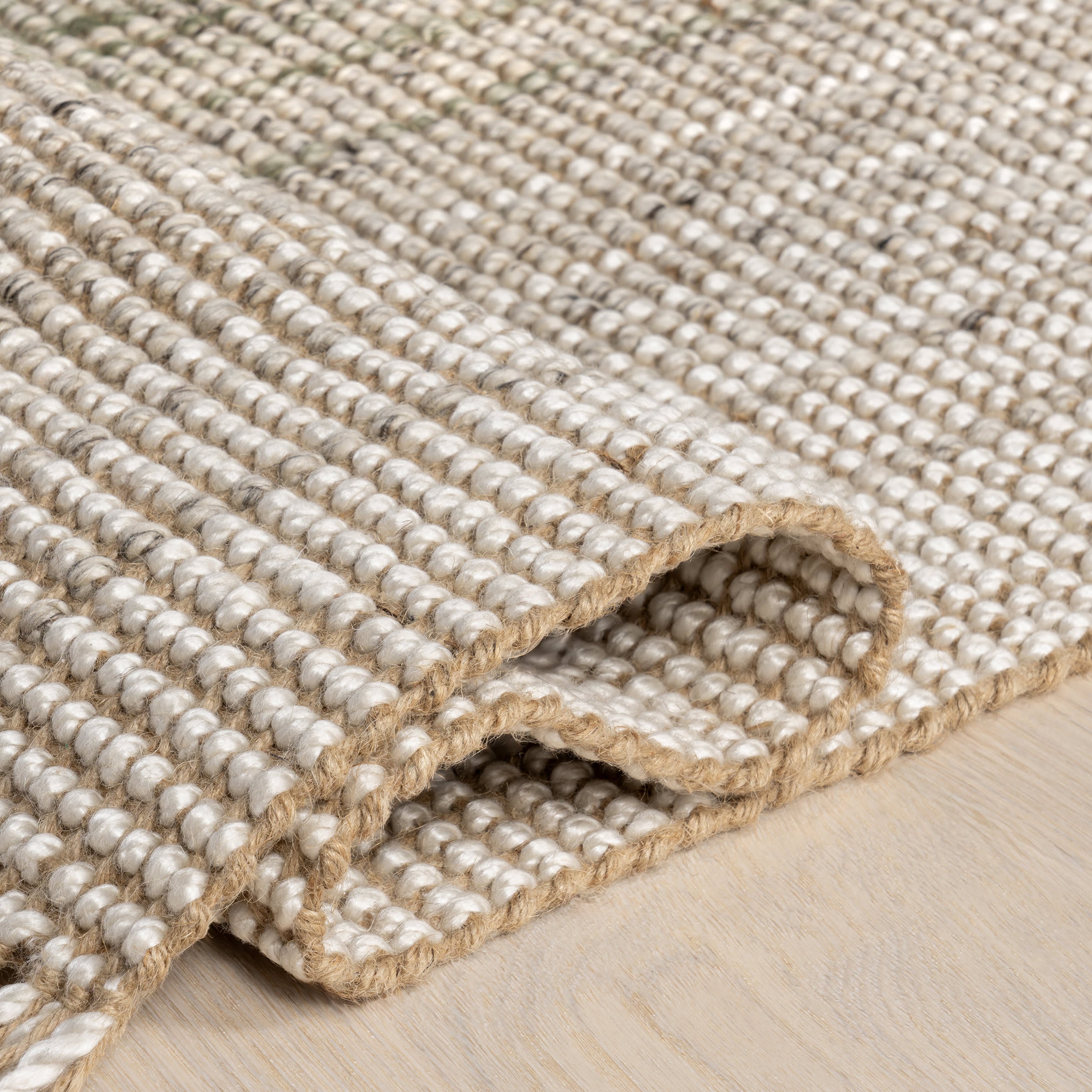 Tatum Ombre Jute-Blend Rug | Green - Image 9