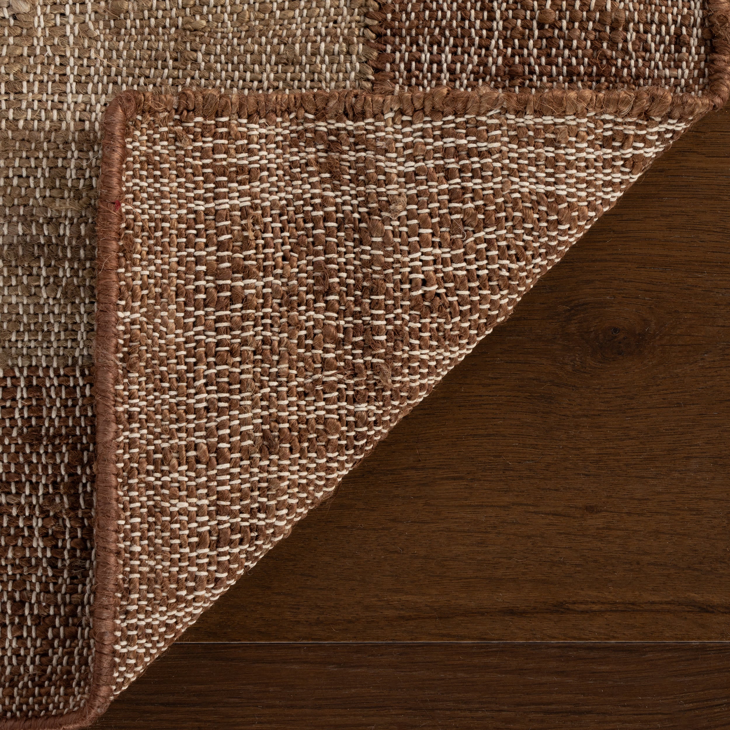 Tavira Modern Bordered Indoor Rug | Brown - Image 10