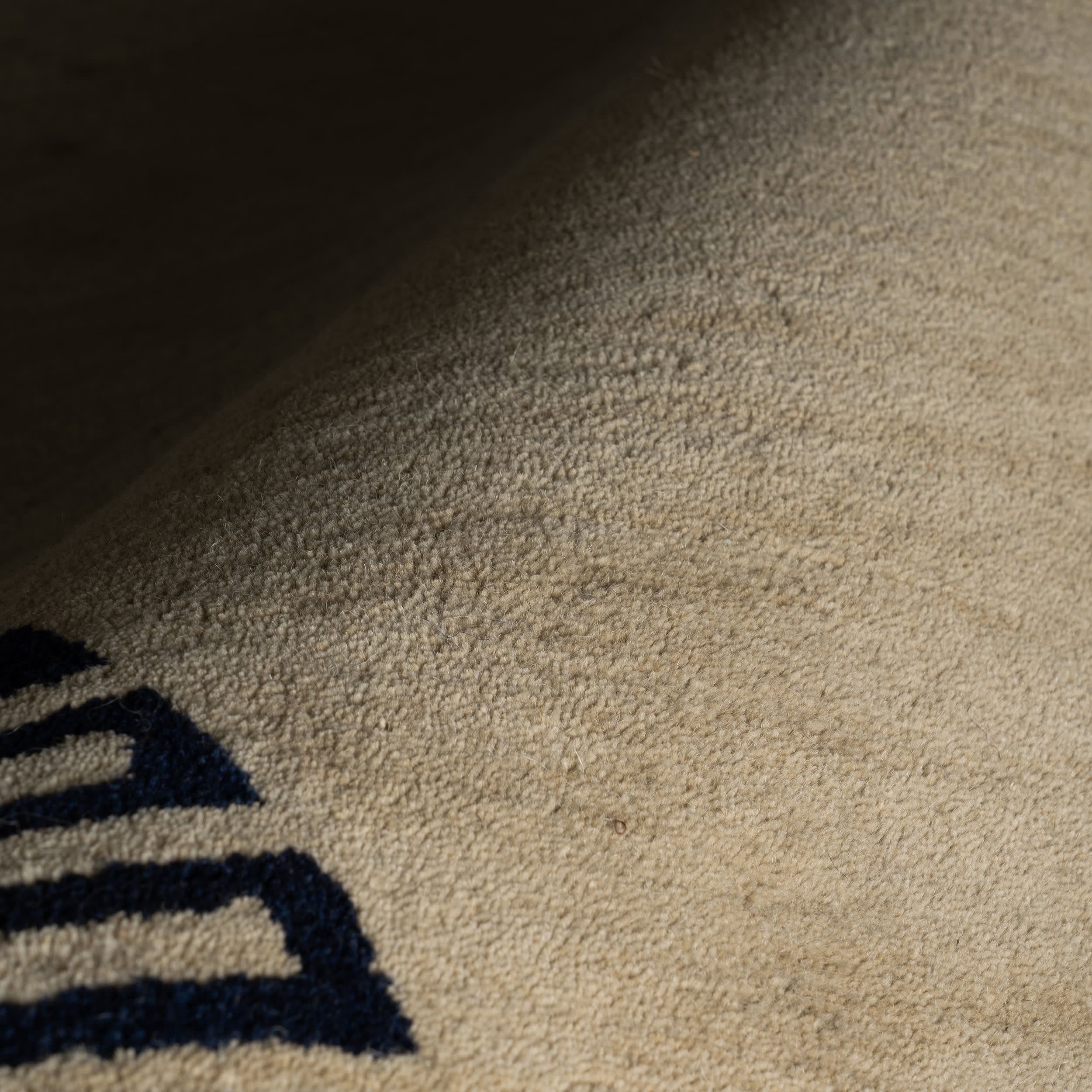 Taya Modern Bordered Rug | Beige - Image 3