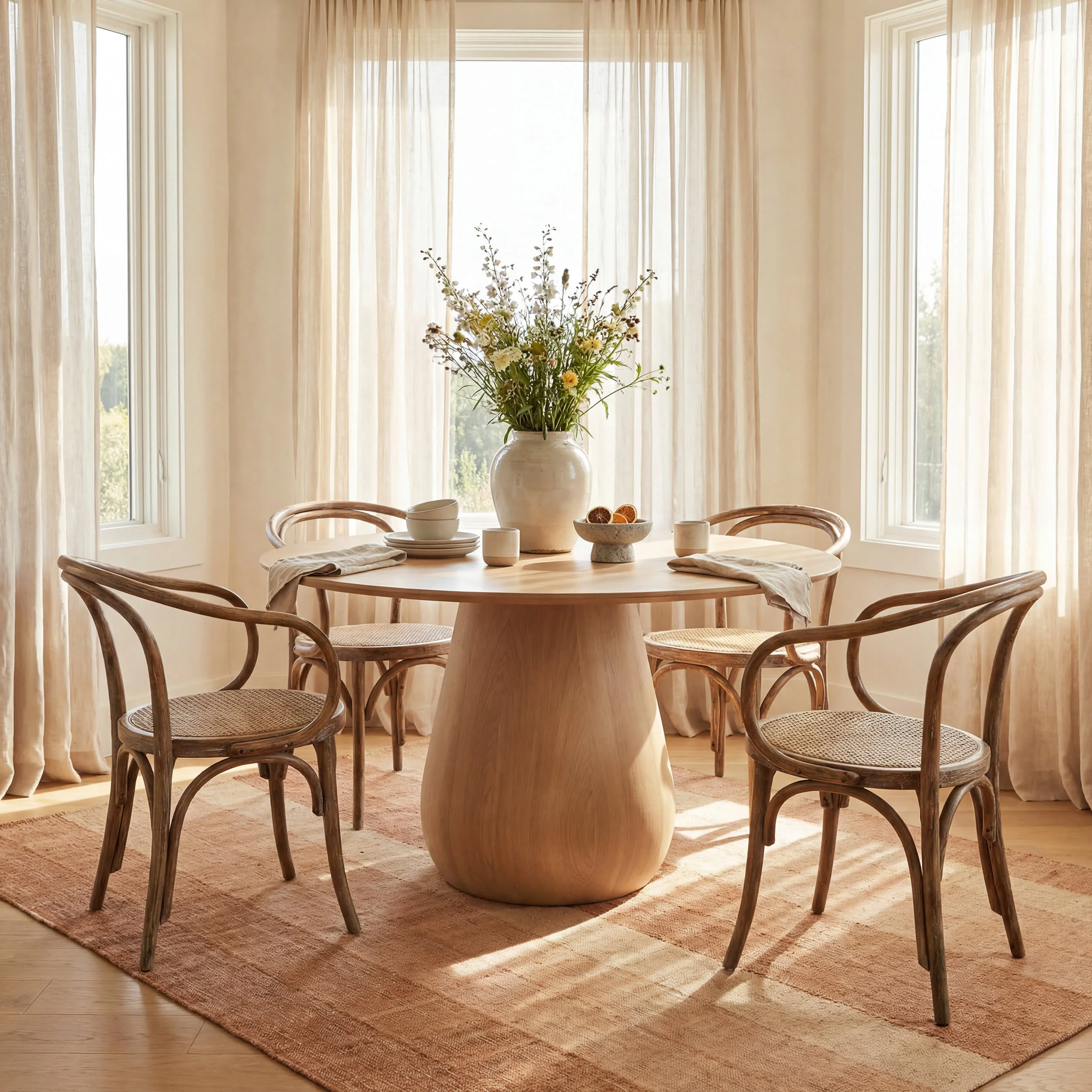 Tayo Modern Striped Indoor Rug | Orange - Image 4