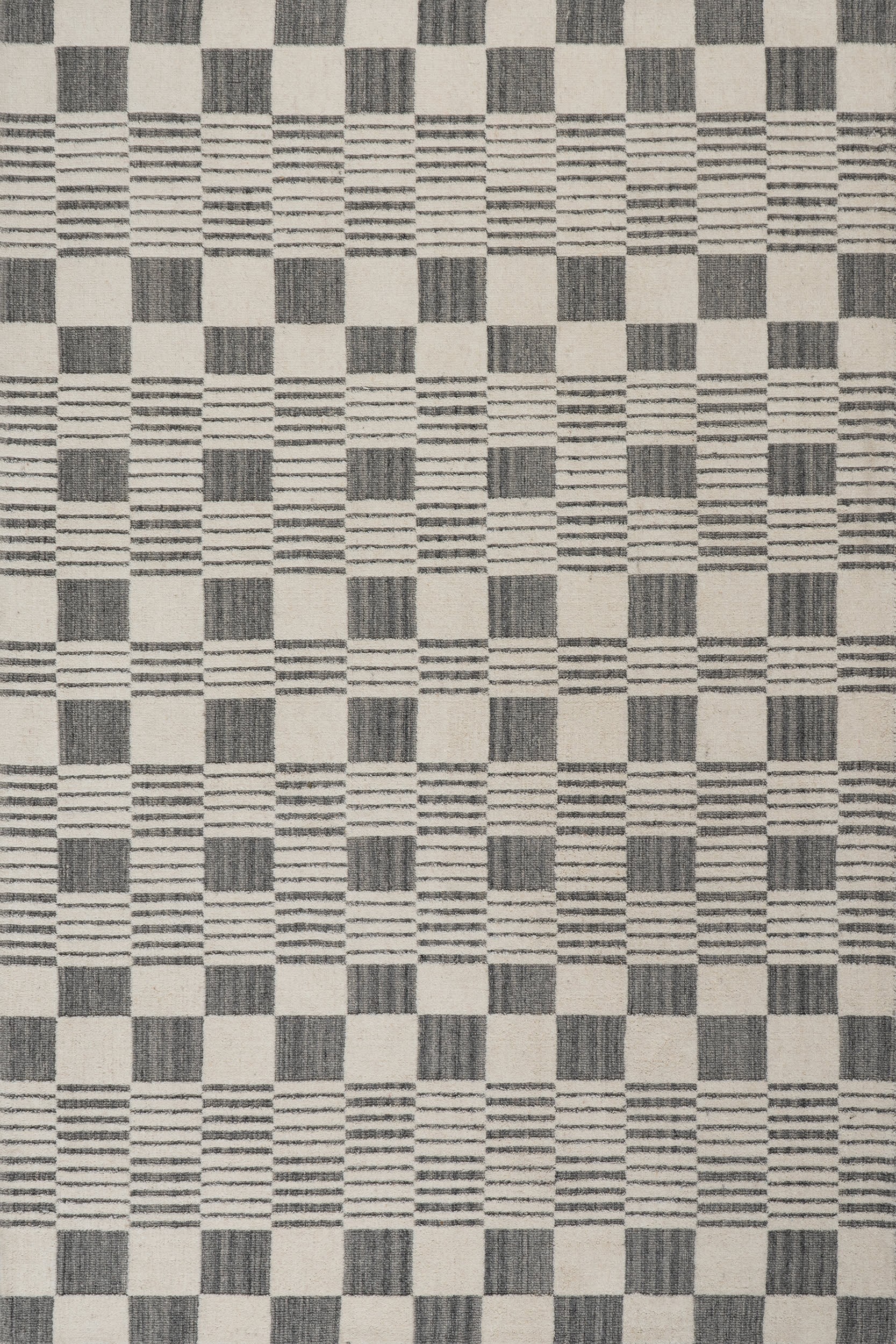 Tesia Hand Woven Wool Rug | Ivory