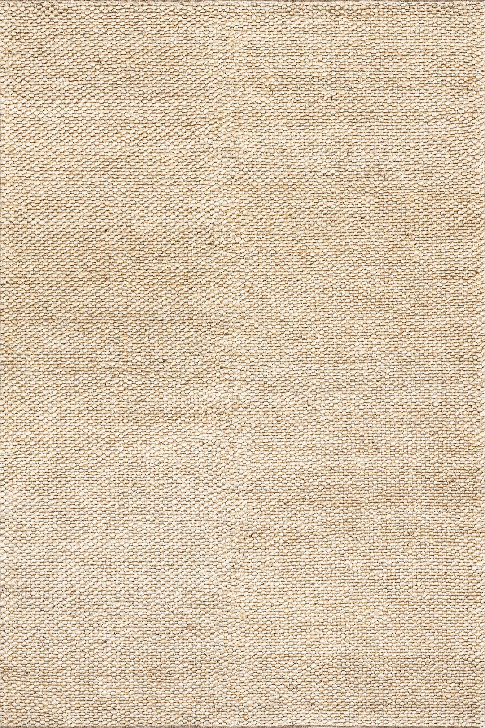 Textured Handwoven Jute Rug | Beige