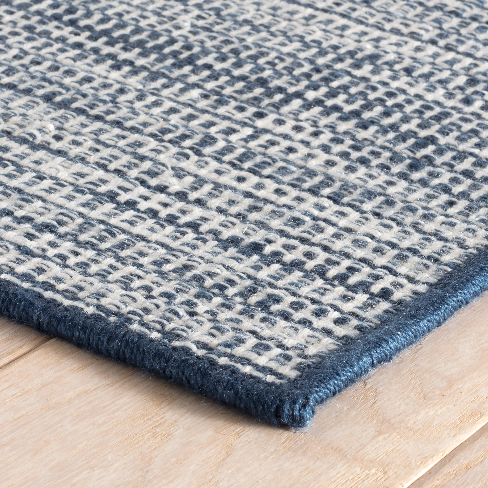 Tideline Handwoven Indoor/Outdoor Custom Rug | Navy - Image 6