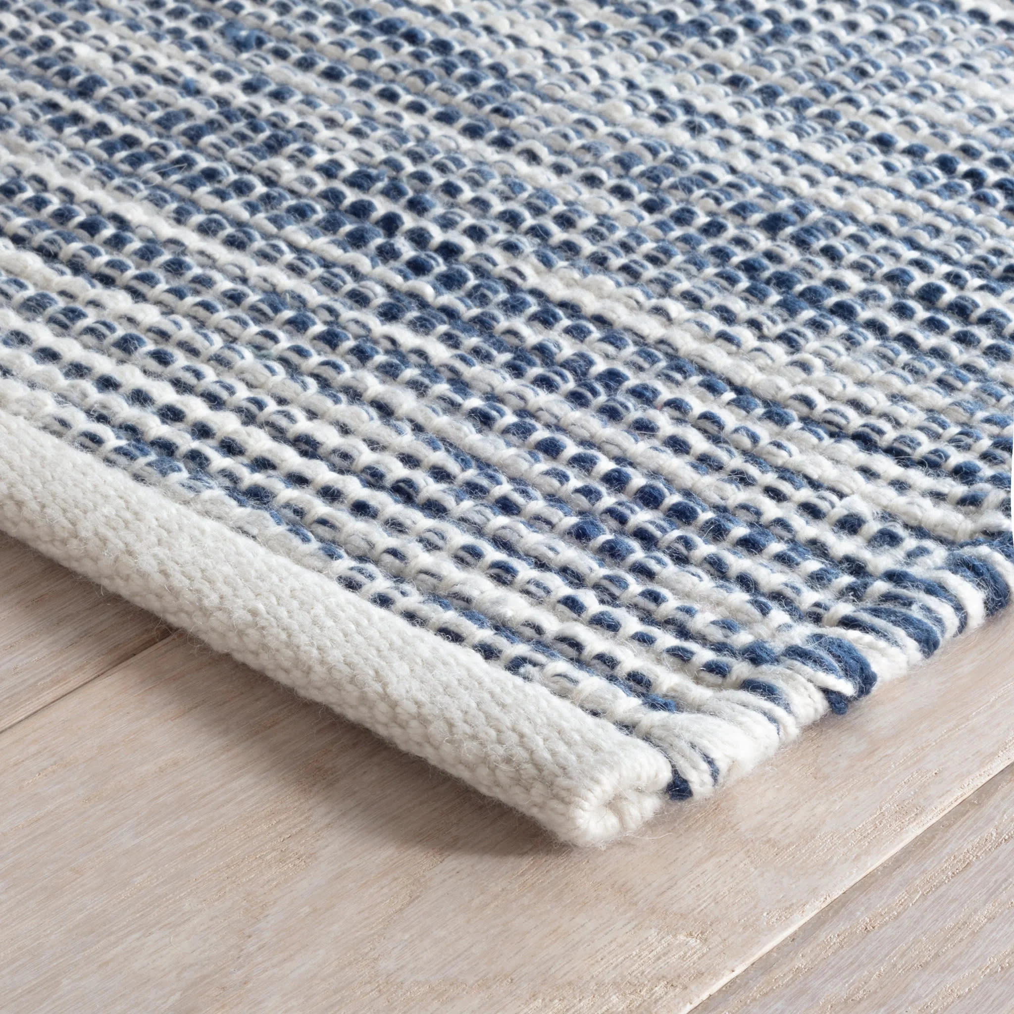 Tideline Handwoven Indoor/Outdoor Rug | Navy - Image 5